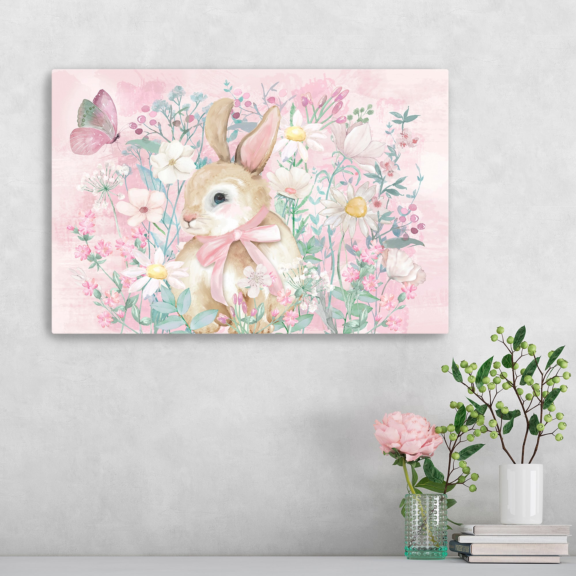 Lumaprints Spring Bunny III Canvas Giclée Art