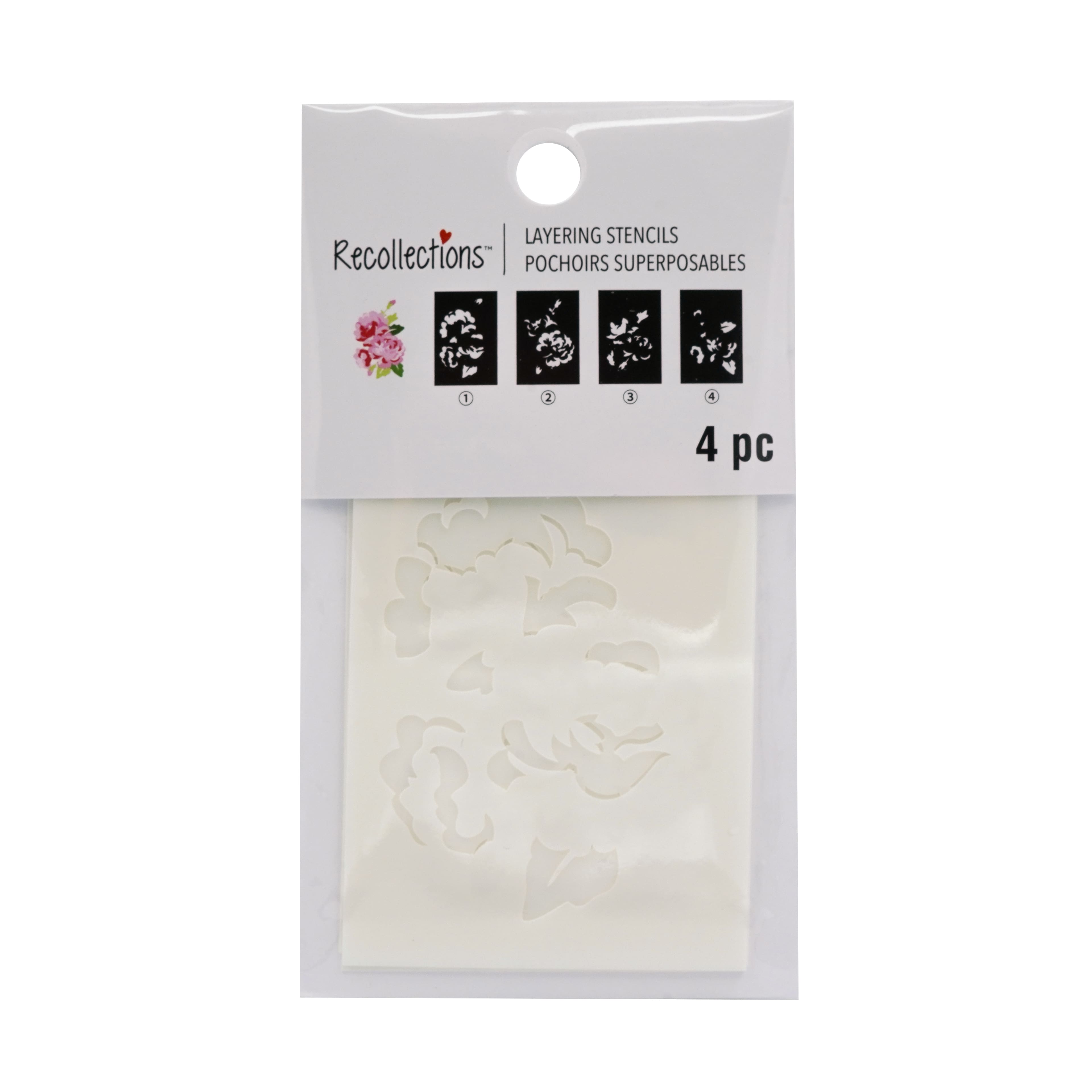Rose Layering Stencils by Recollections™