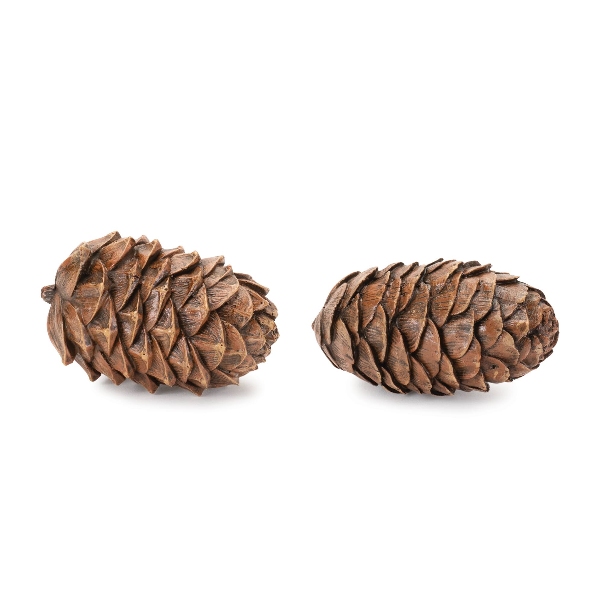 Brown Pinecone Décor Set
