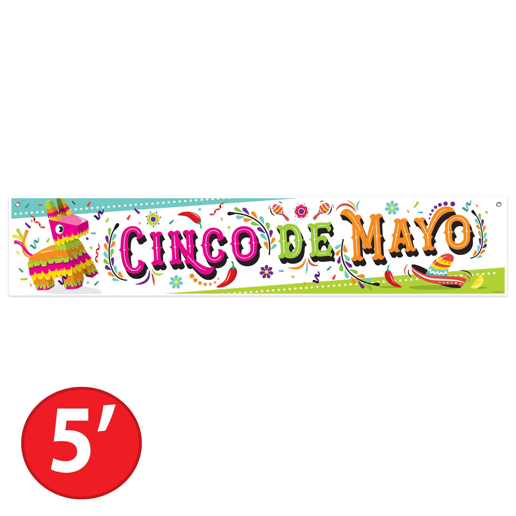 Beistle 5ft. Cinco De Mayo Banner