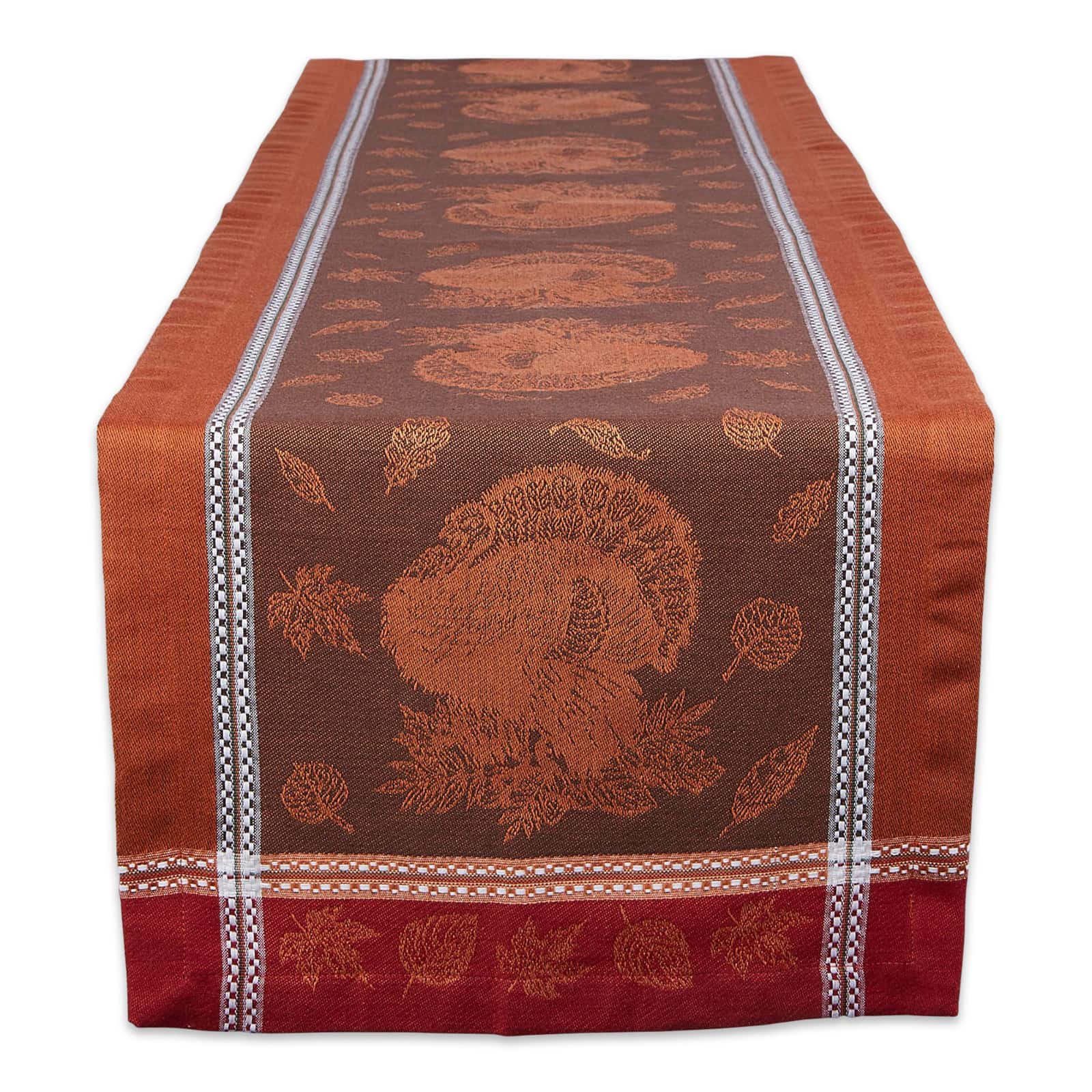 Harvest Feast Jacquard Table Runner 14" x 108"