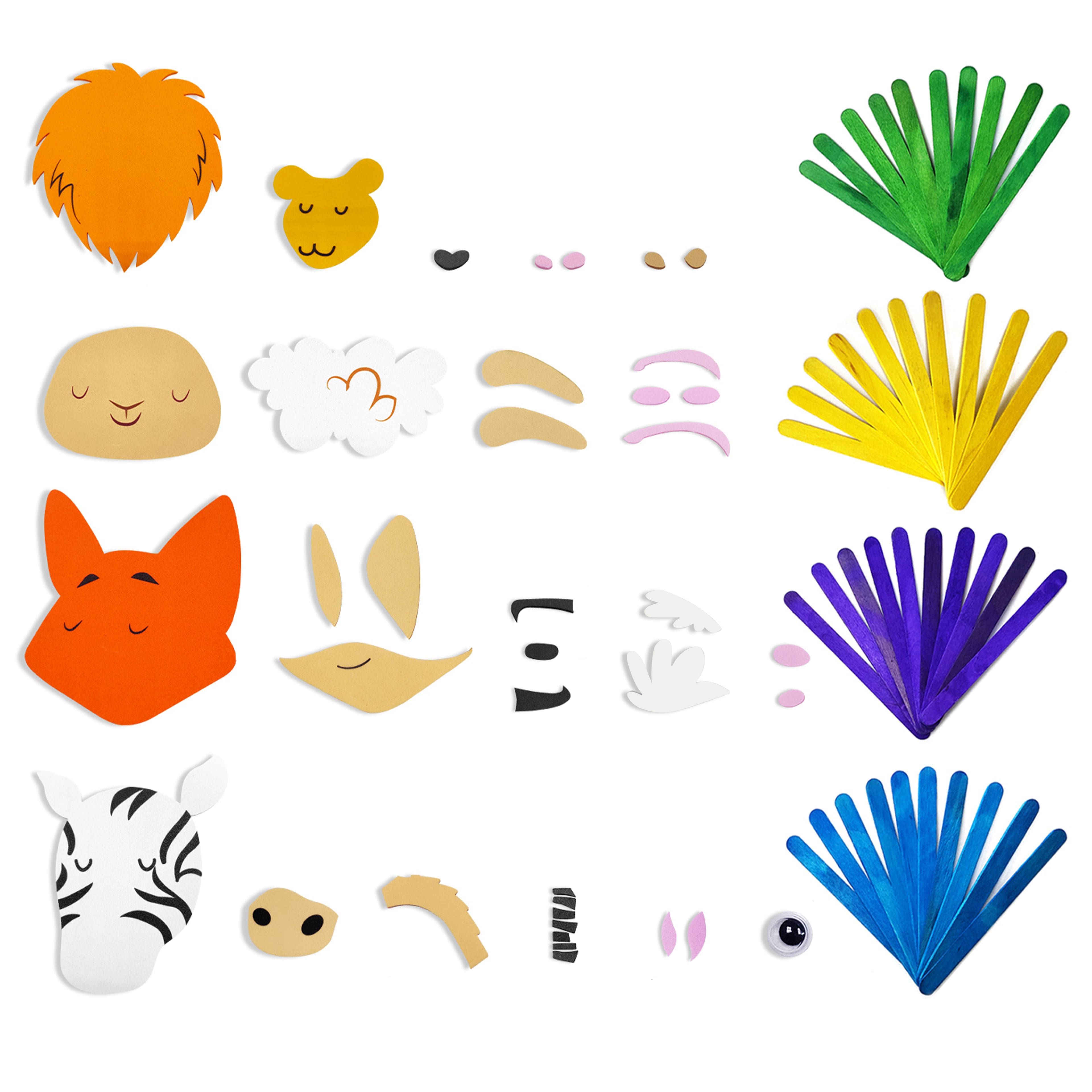 Animal Puppet Foam Craft Kit by Creatology™