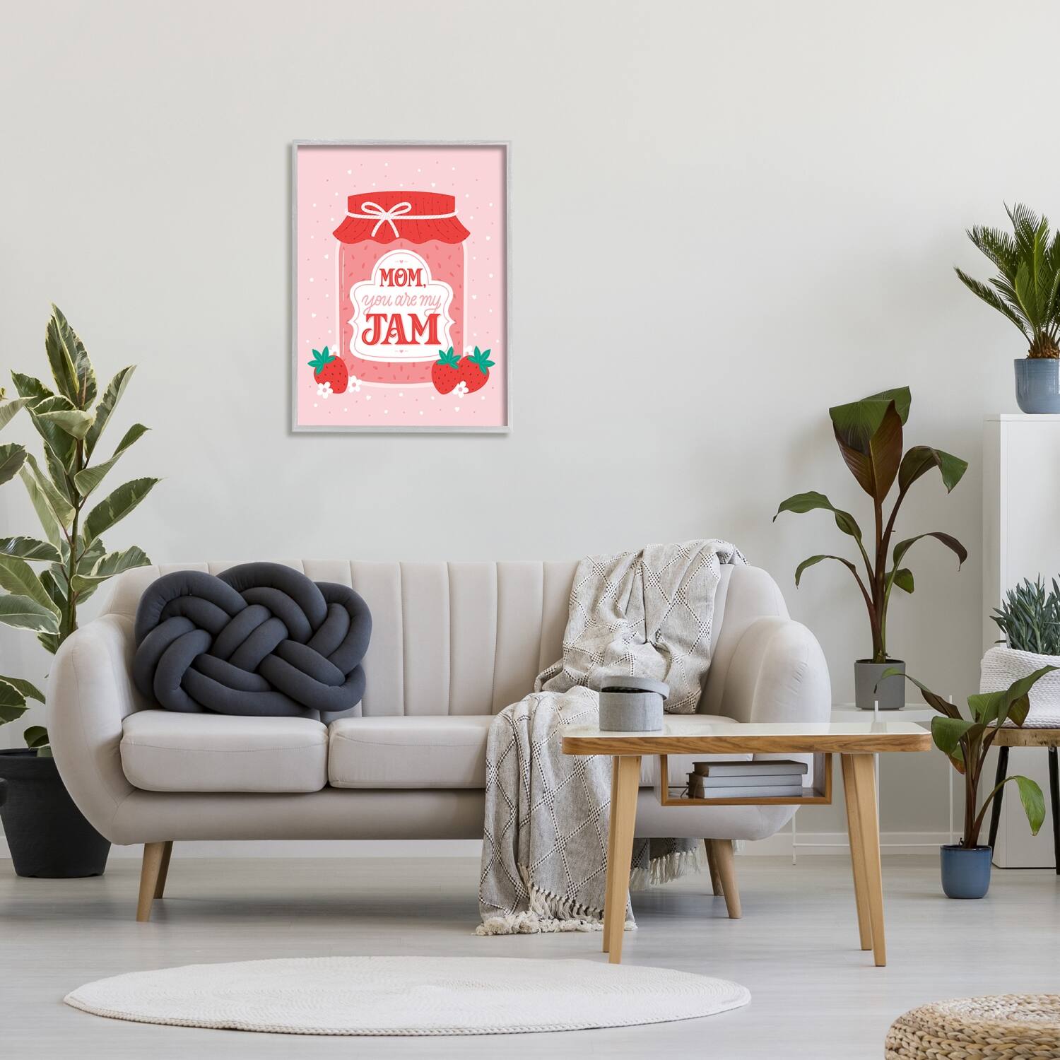 Stupell Industries Mom You Are My Jam Phrase Framed Giclee Art