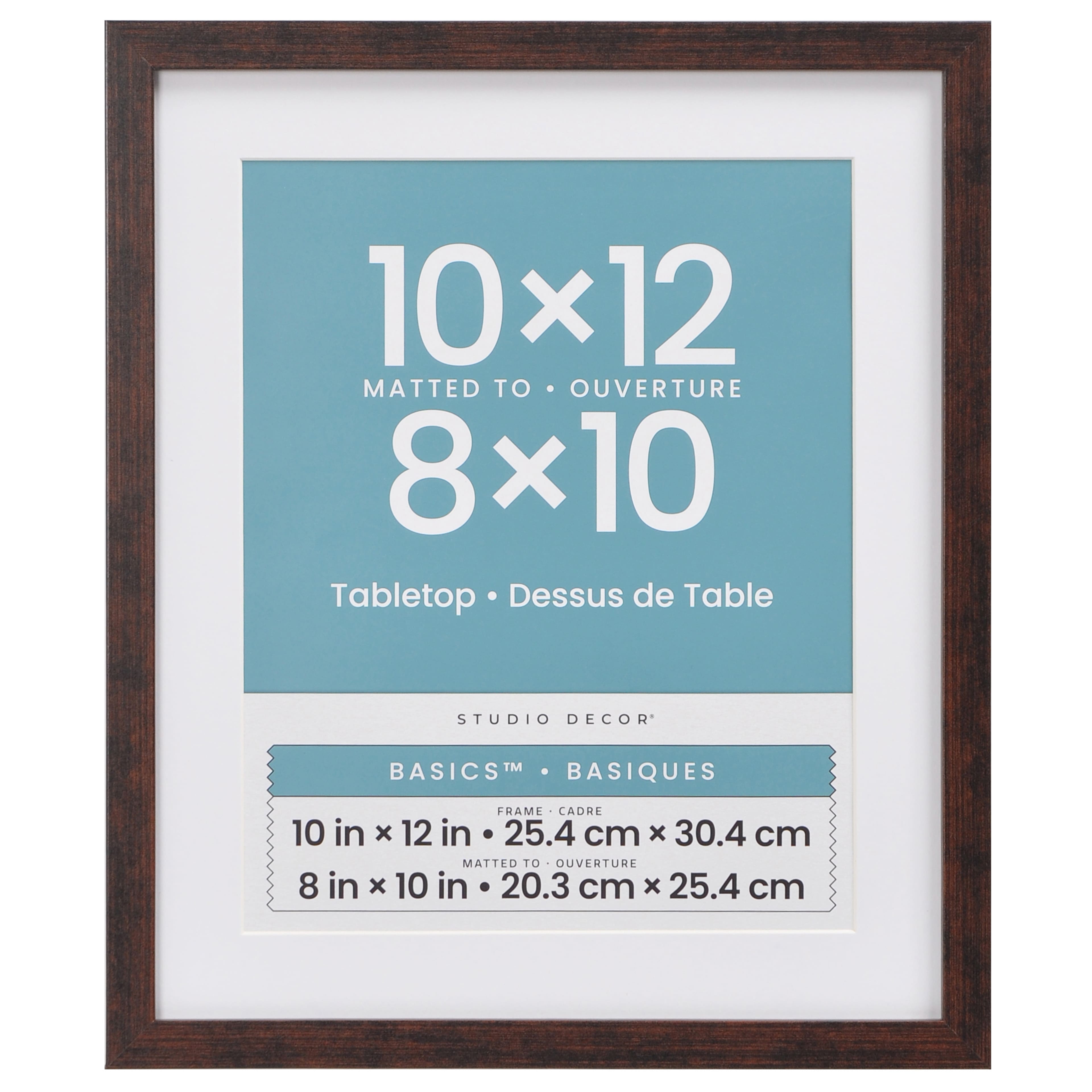 Basics™ Woodgrain Tabletop Linear Frame by Studio Décor