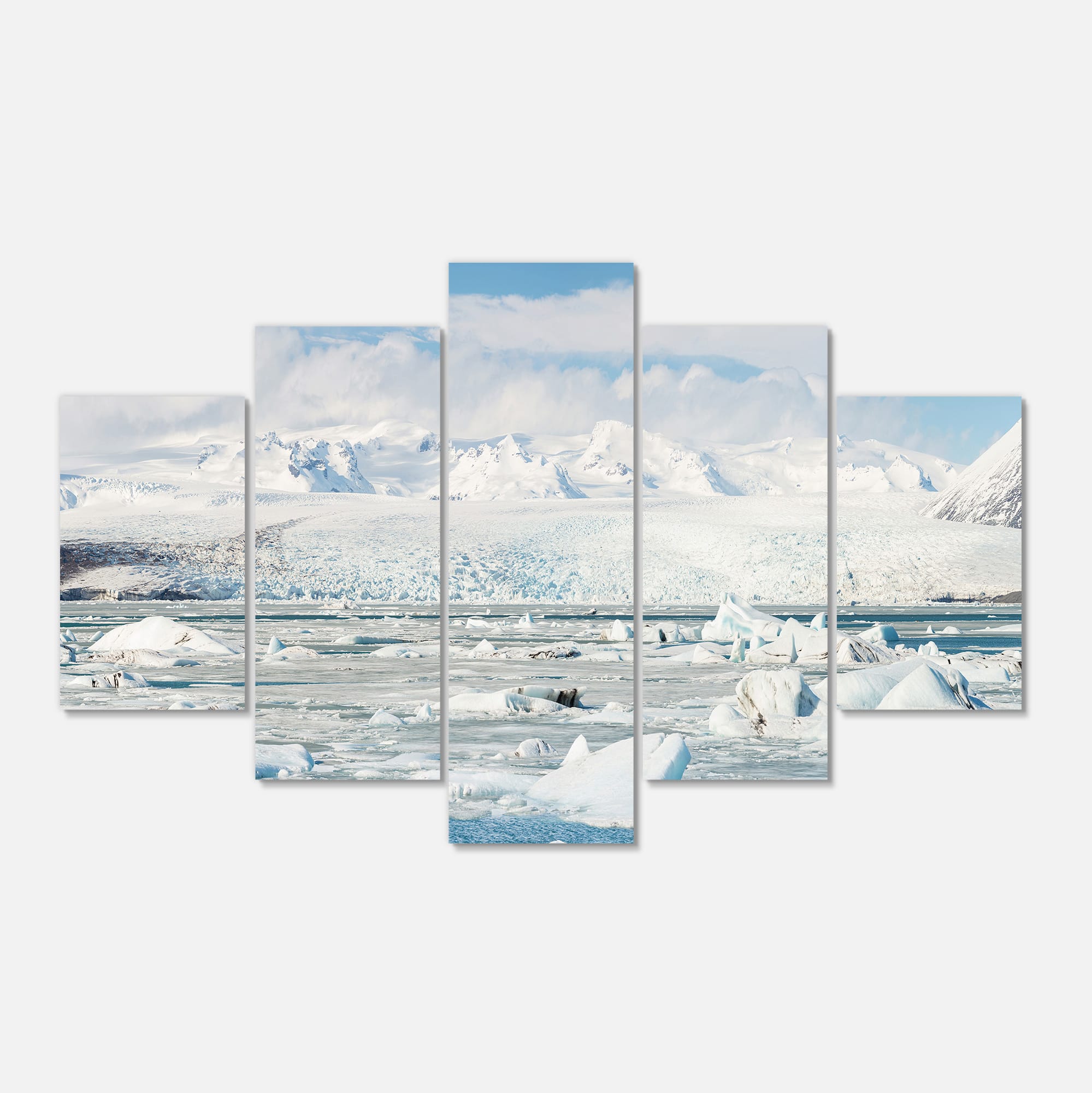 Designart - Vatnajokull Glacier in Iceland