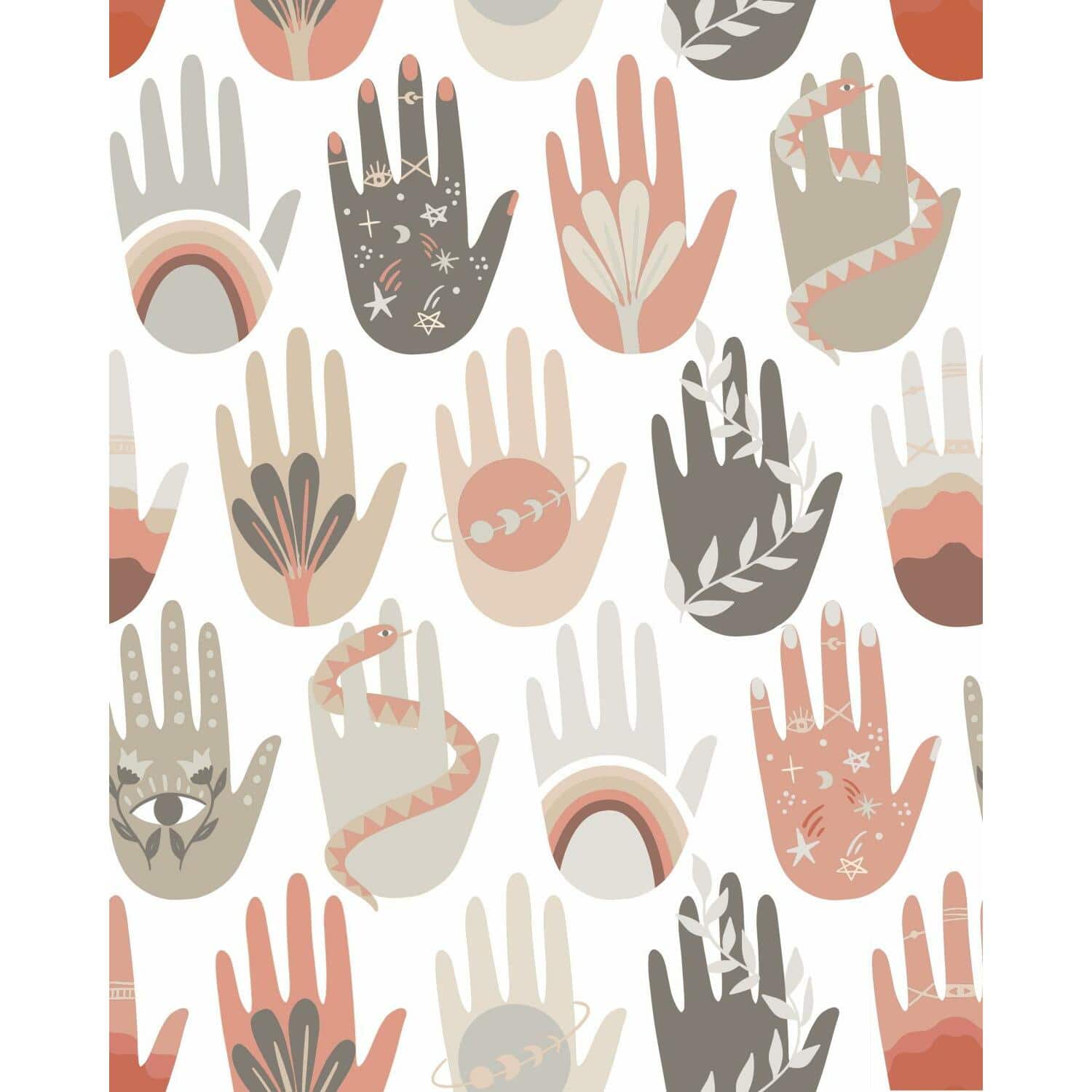 RoomMates Hamsa Peel & Stick Wallpaper