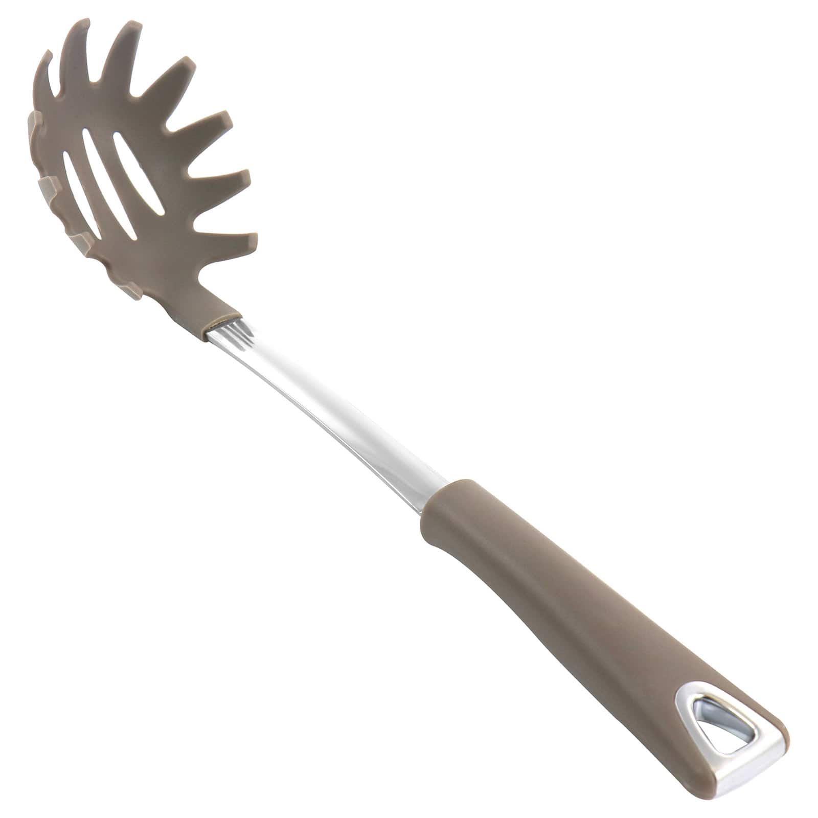Martha Stewart Gray Nylon Pasta Spoon