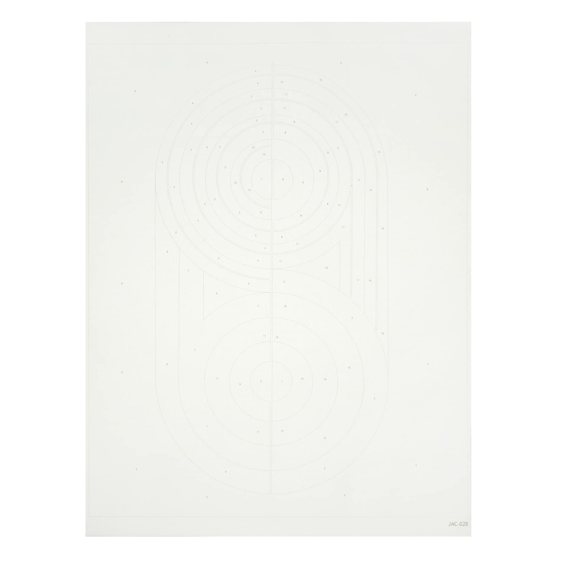 Jonathan Adler x Michaels 16" x20" Multicolor Pattern Paint-By-Number Kit