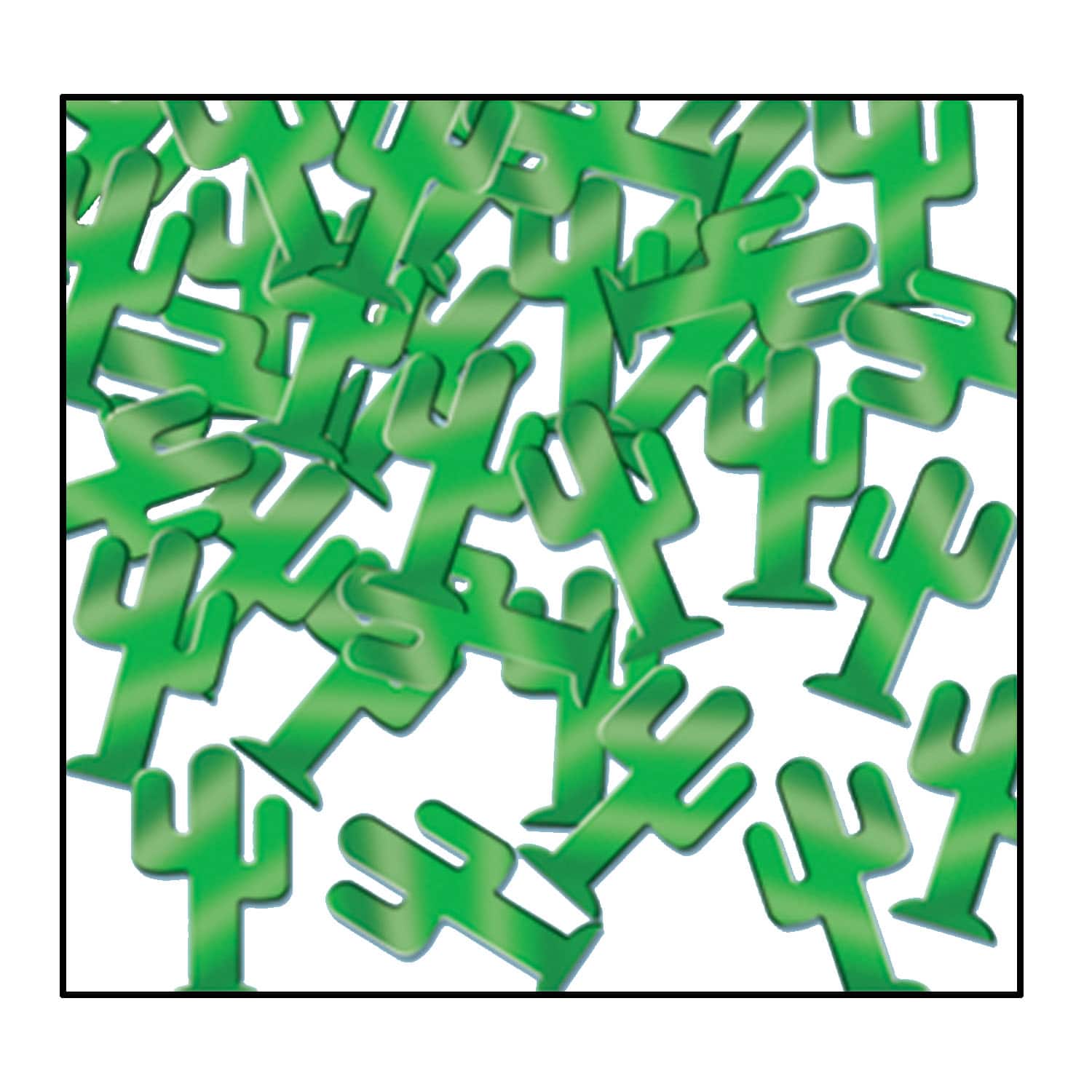 Besitle 1oz. Green Fanci-Fetti Cactuses, 3ct.