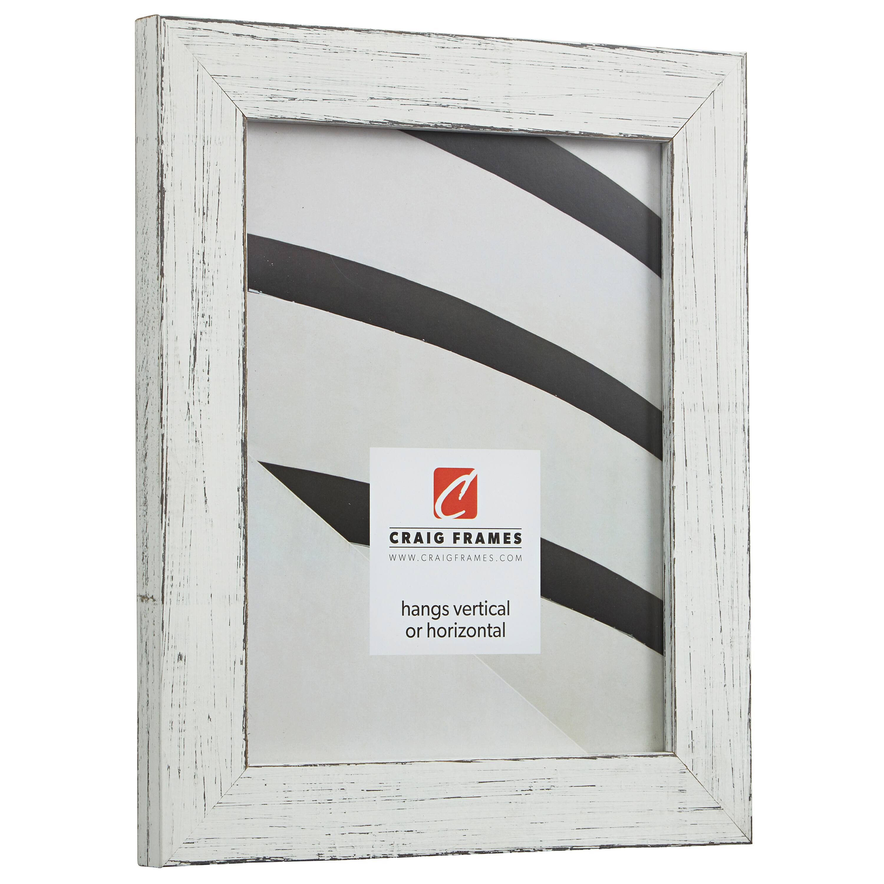 Craig Frames Jasper Marshmallow White Picture Frame
