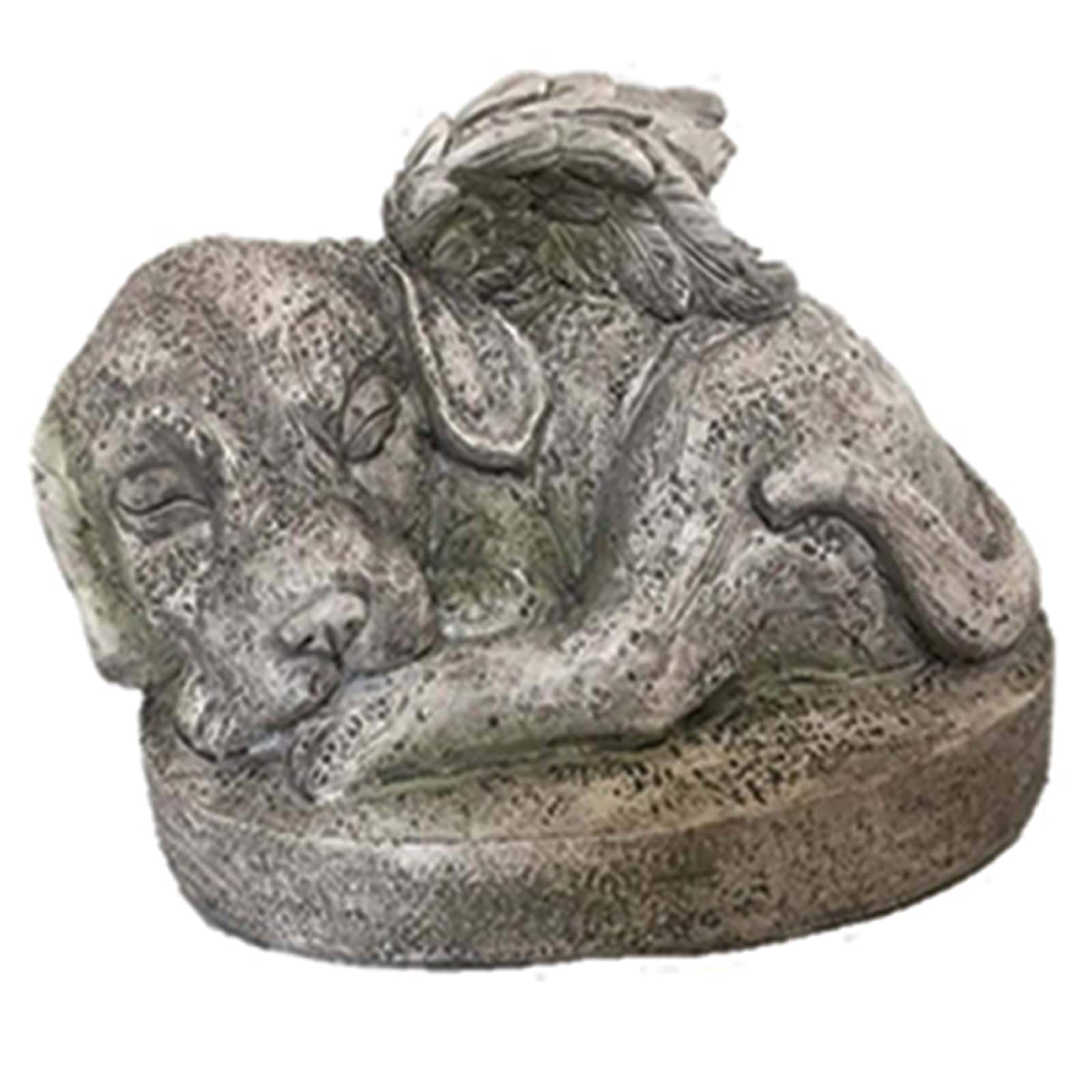 Santa's Workshop 7.5" Remembrance Doggy Statue