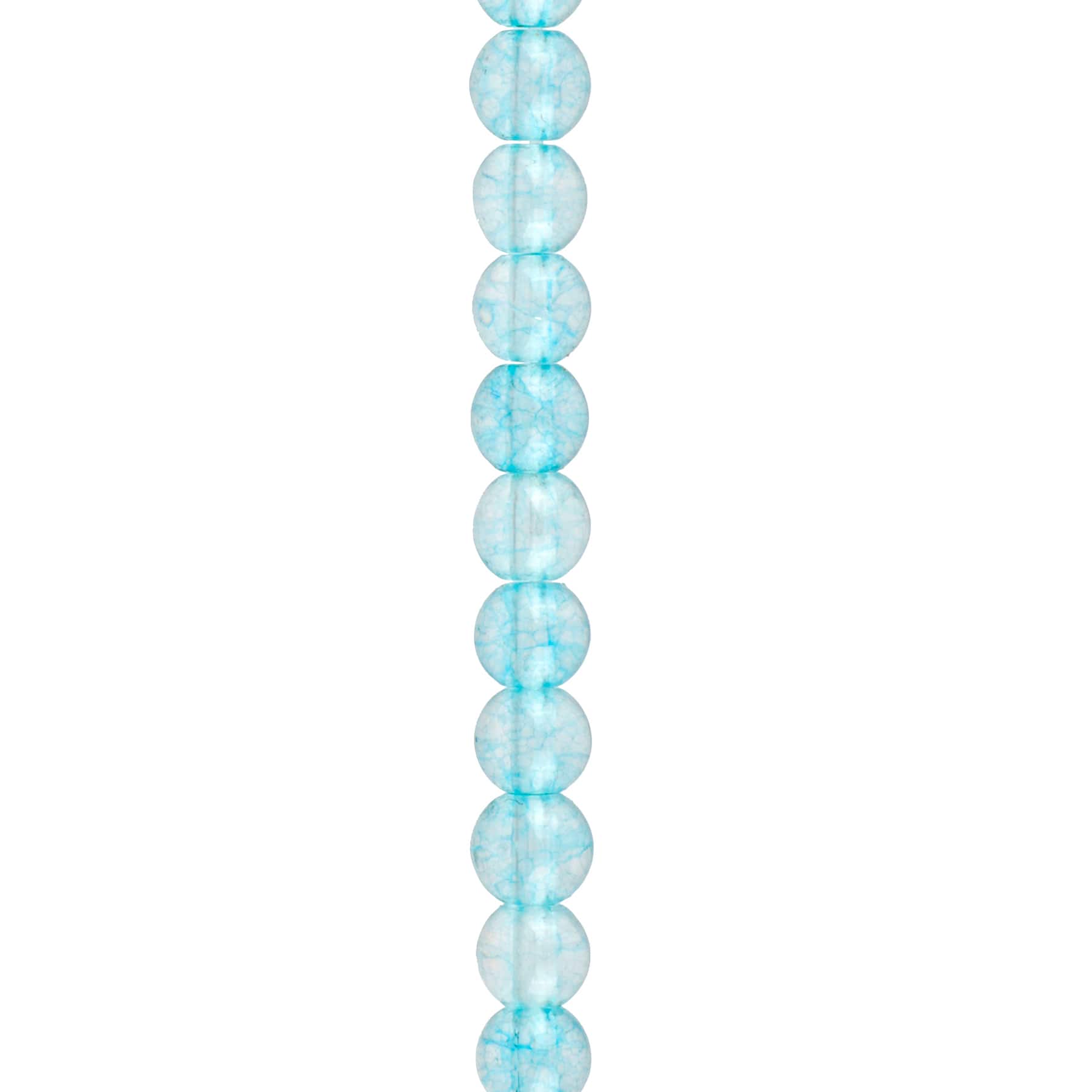 Light Blue Quartz Round Beads by Bead Landing™