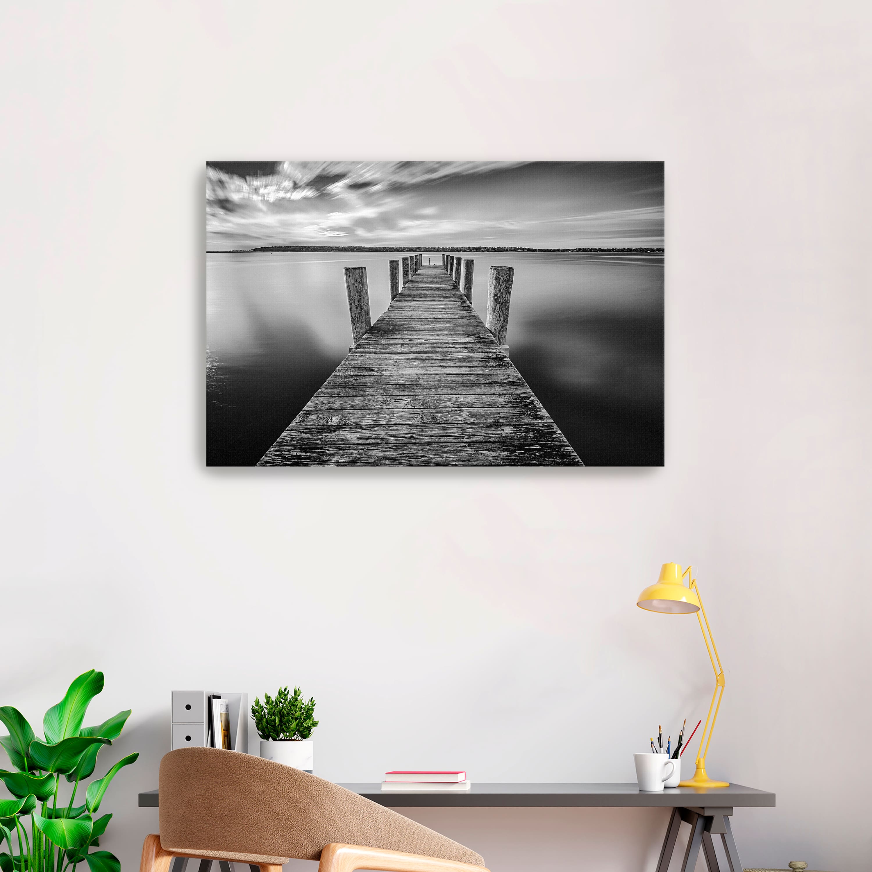 Lumaprints Peconic River Canvas Wall Art
