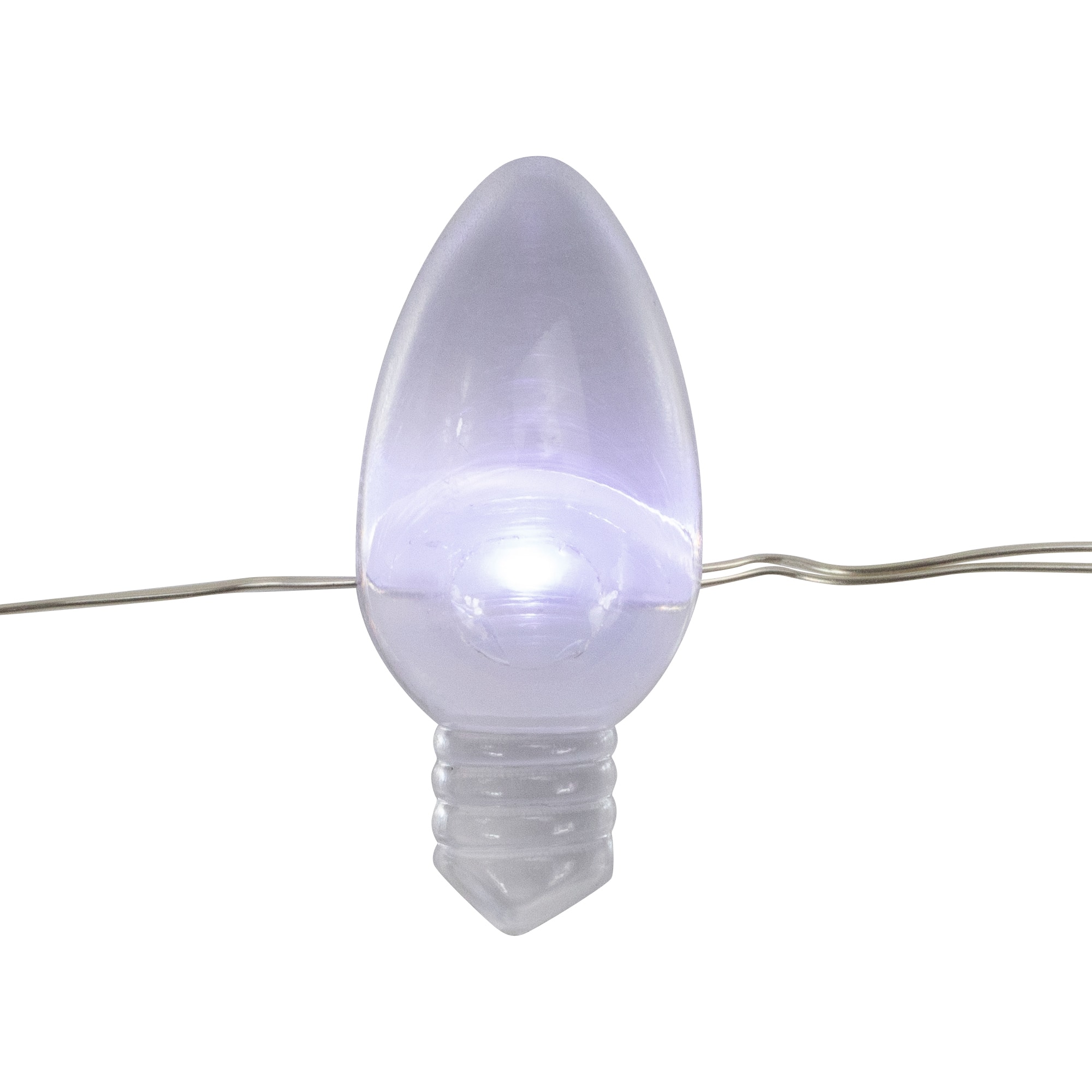20ct. Patriotic Americana Retro Style Bulb LED Fairy Lights