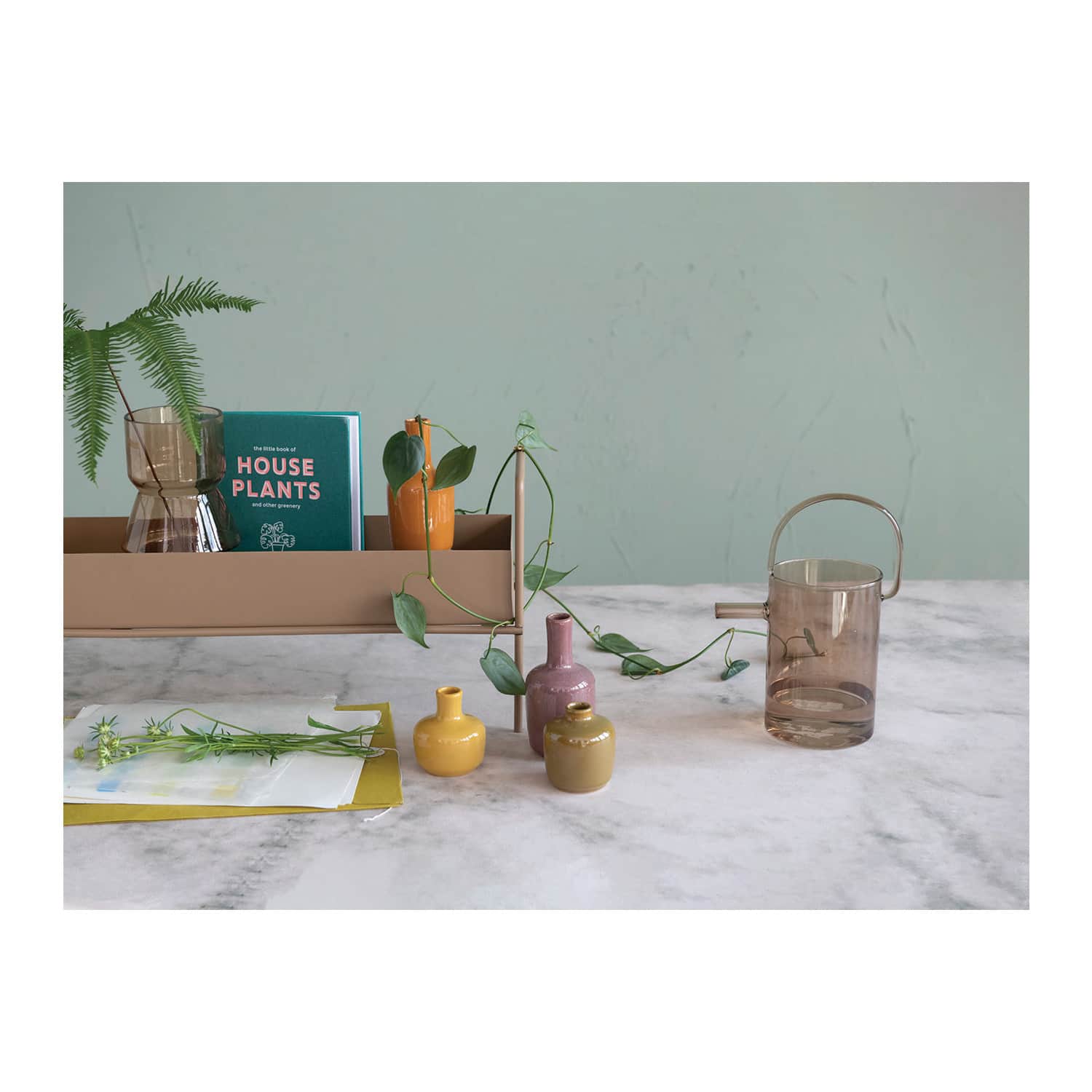 Hello Honey® Reactive Glaze Stoneware Vase Set, 8ct.