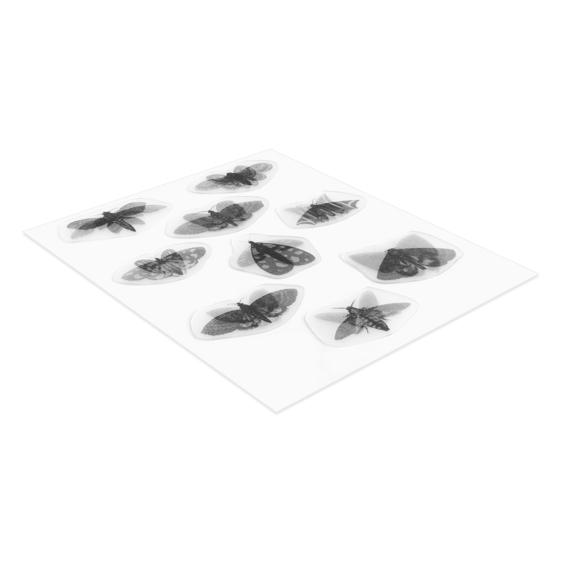 Black & White Moth Lenticular Stickers by Recollections™
