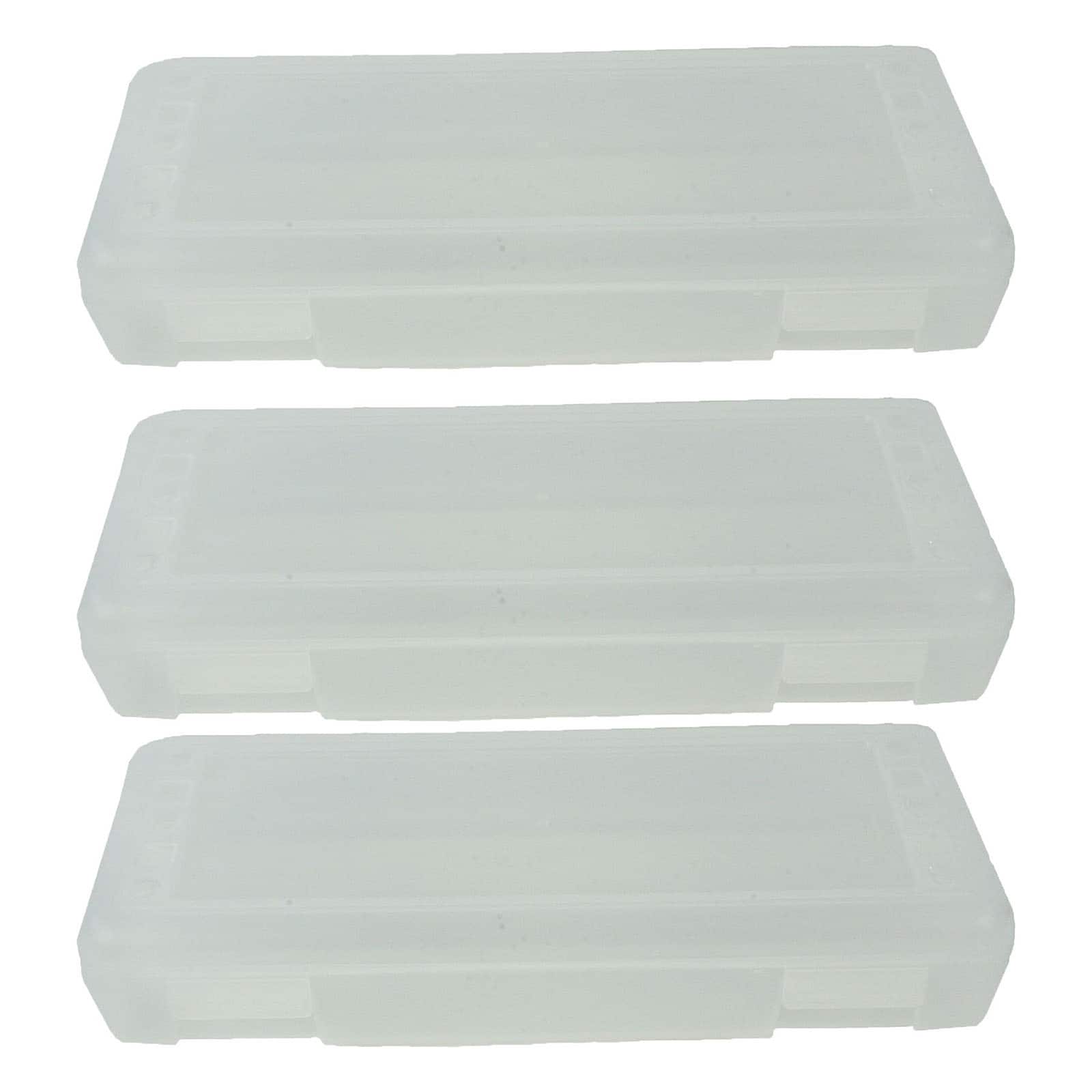 Romanoff® Ruler Boxes, 3ct. in Clear | 13.5" x 5.5" x 2.5" | Michaels®