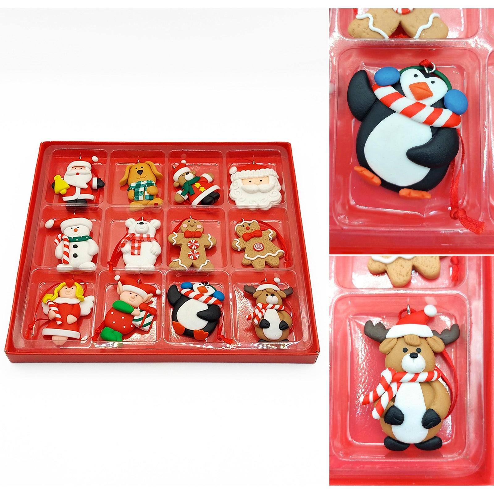 Wizardi Small Christmas Gingerbread Ornament Set