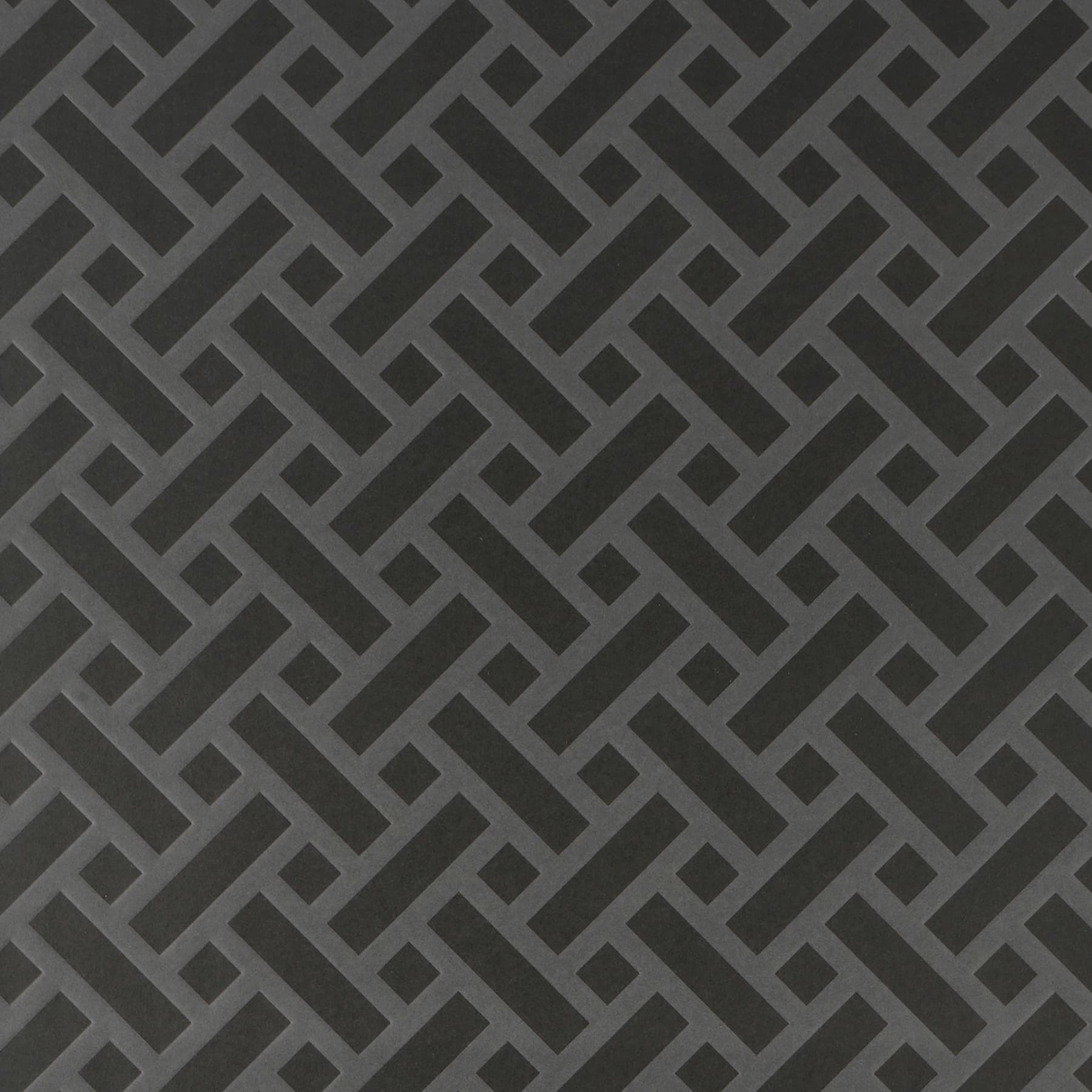 12" x 12" Black Lattice Embossed Cardstock Paper by Recollections™