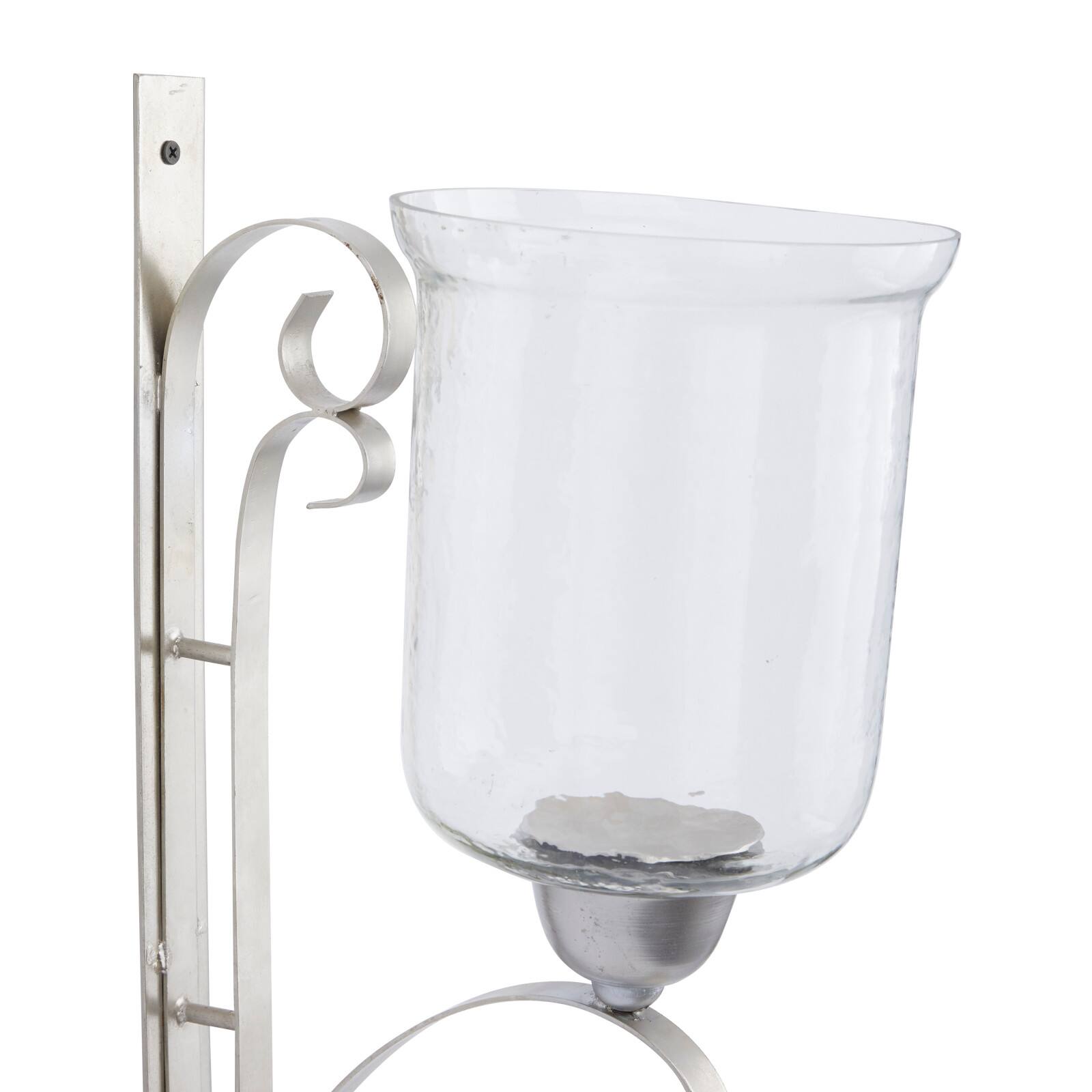 24" Silver Traditional Wall Sconce