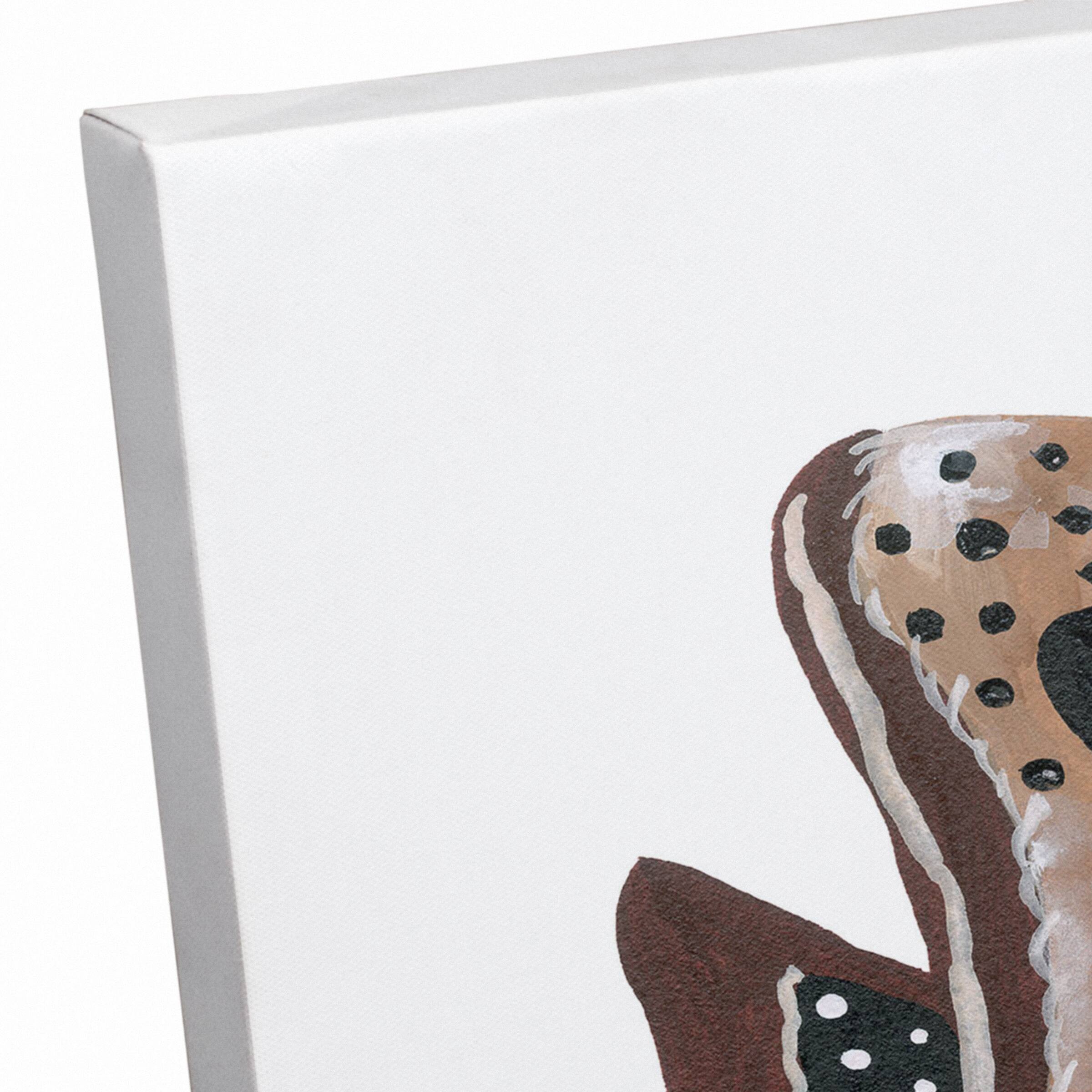 Neutral Fish With Pointy Nose 16" x 12" Canvas Wall Art