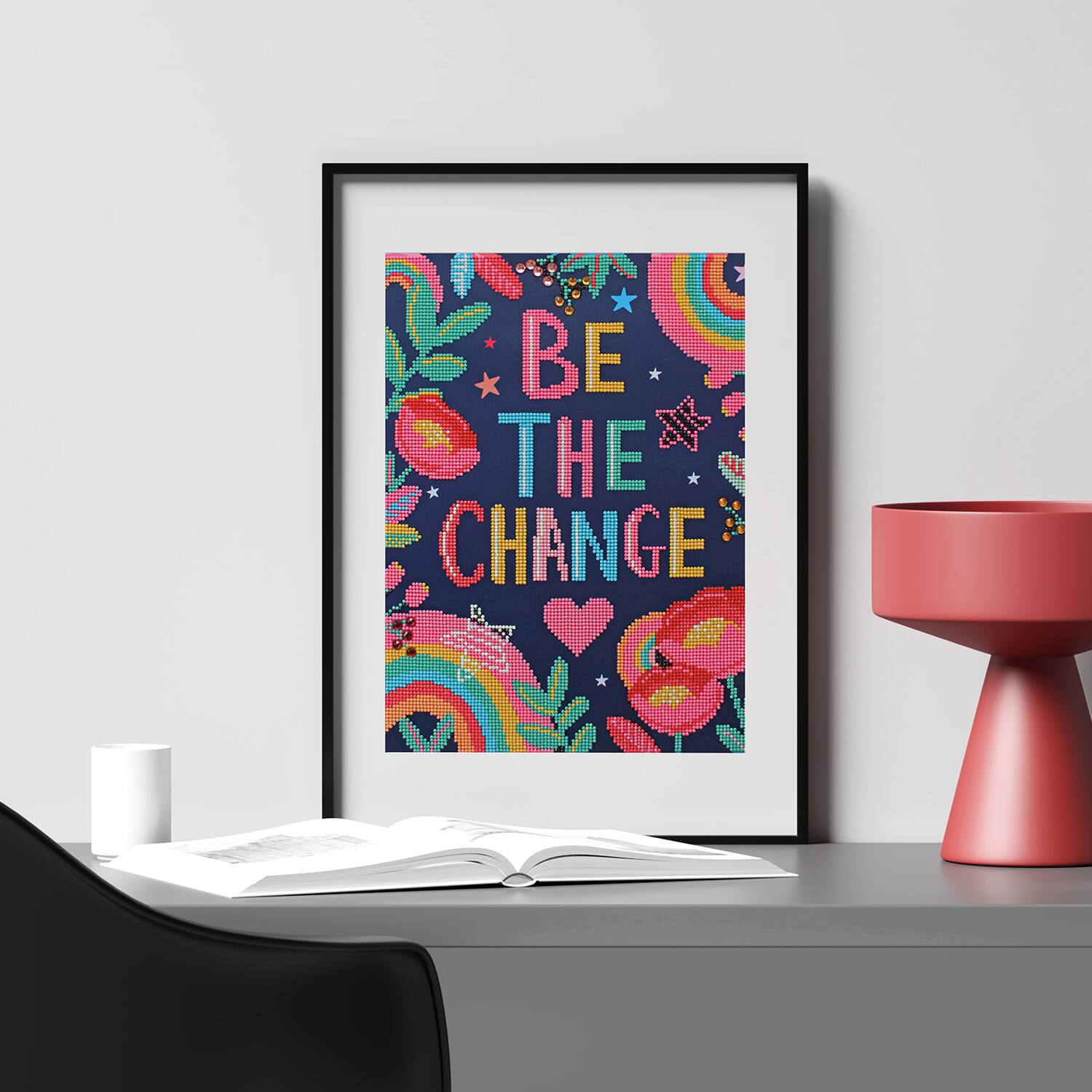 Camelot® Dots Be The Change Diamond Painting Kit
