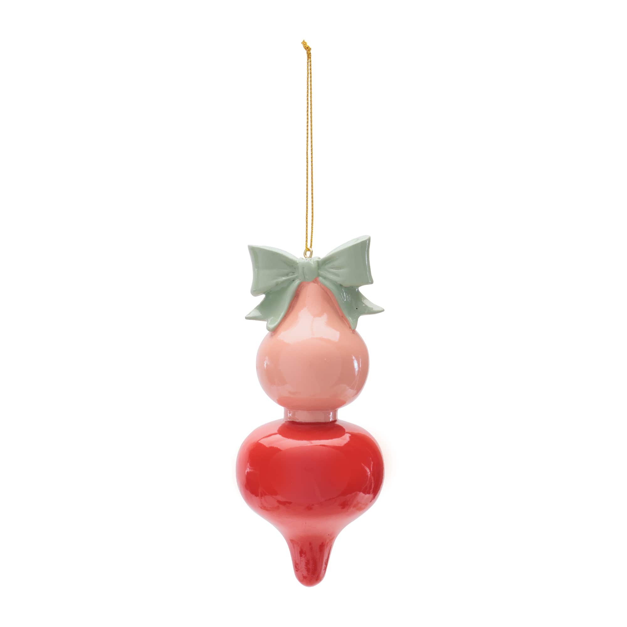 Melrose 5.25" Resin Finial Ornaments, 4ct.