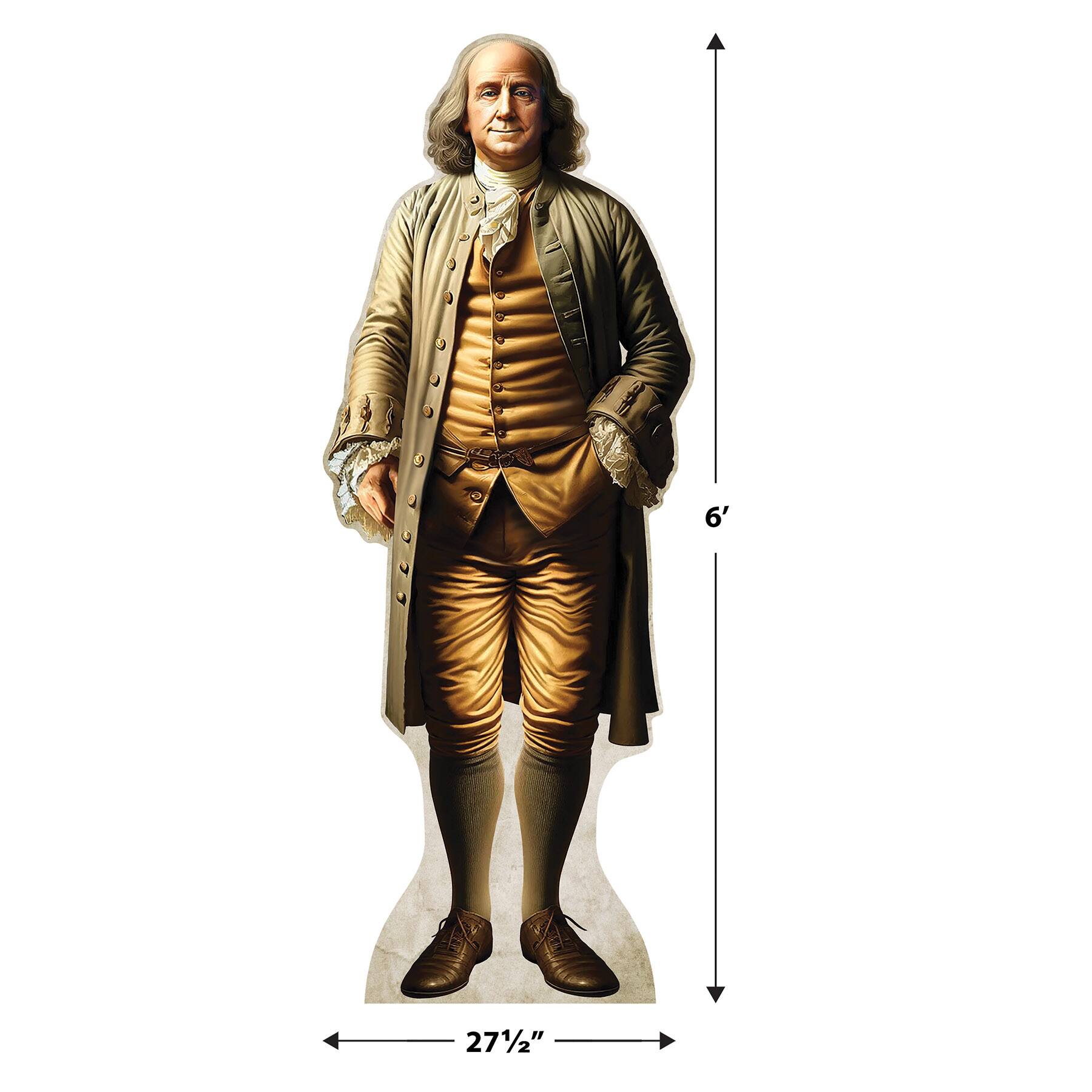 Beistle 6ft. Ben Franklin Stand Up