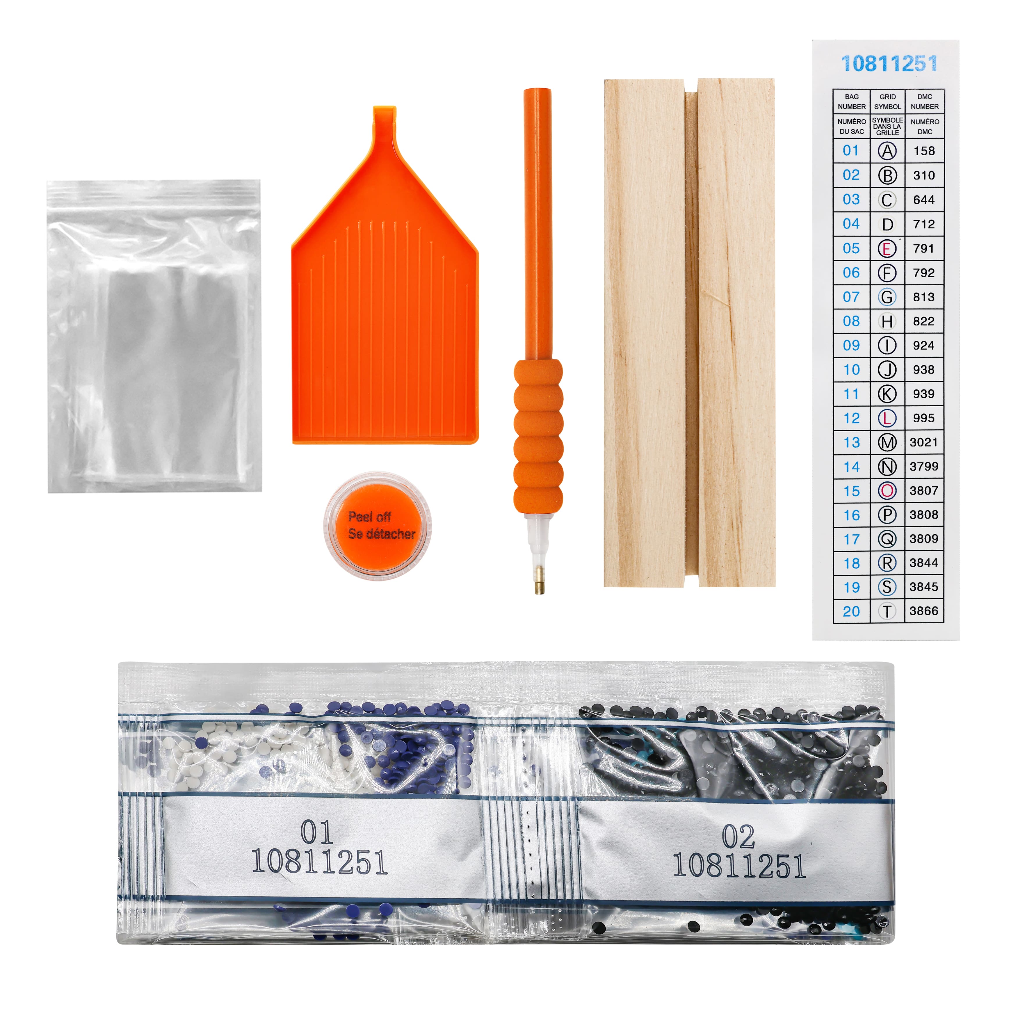 4" x 6" Witch Acrylic Surface Diamond Art Kit with Wood Stand by Make Market®