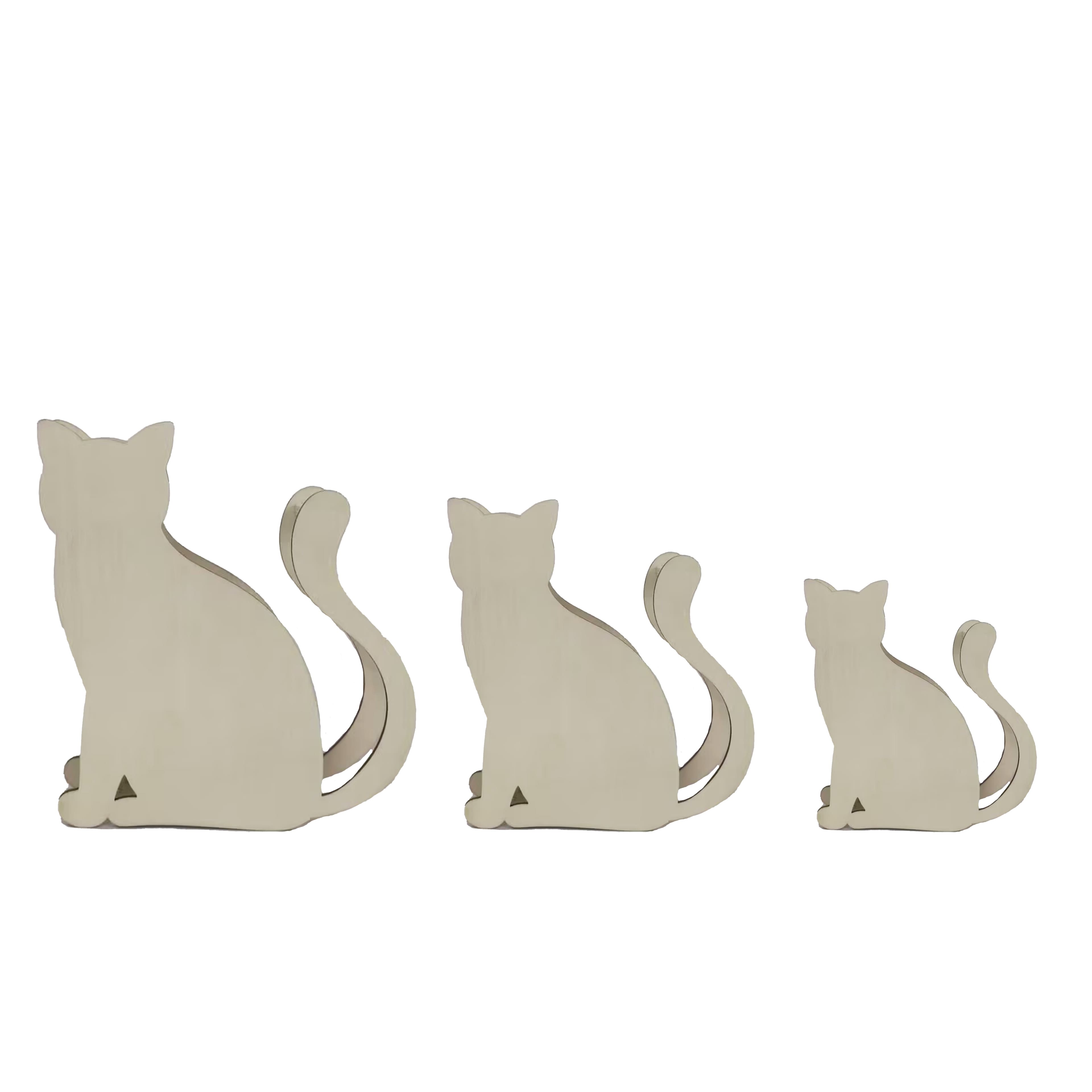 Spooky Cat Stackable DIY Wood Décor Set by Make Market®