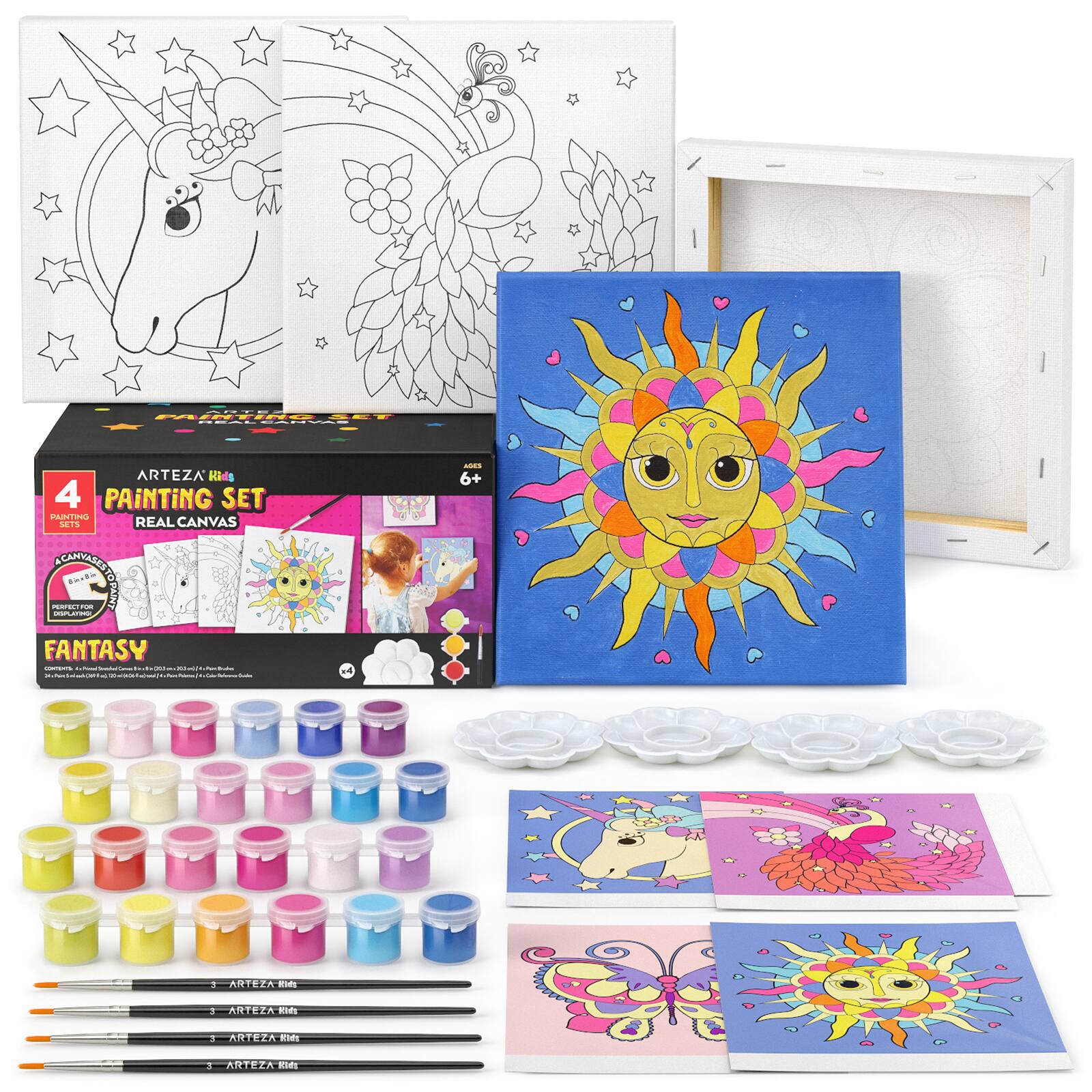 Arteza® Kids Canvas Paint Kit