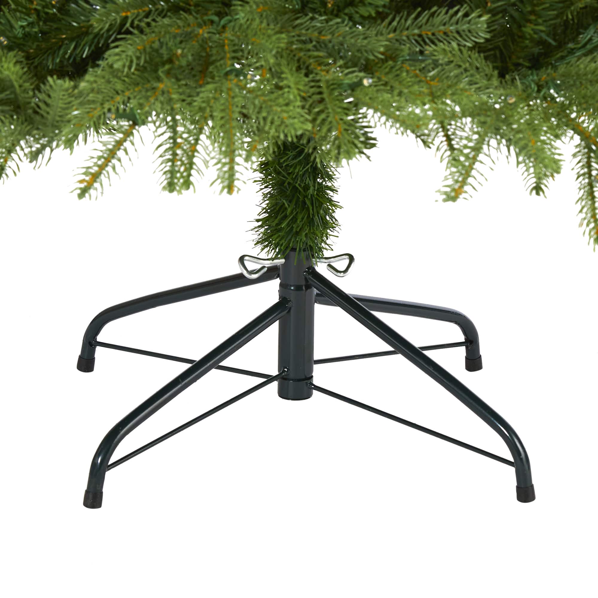 6ft. Pre-Lit Vancouver Fir Natural Look Artificial Christmas Tree, Clear LED Lights