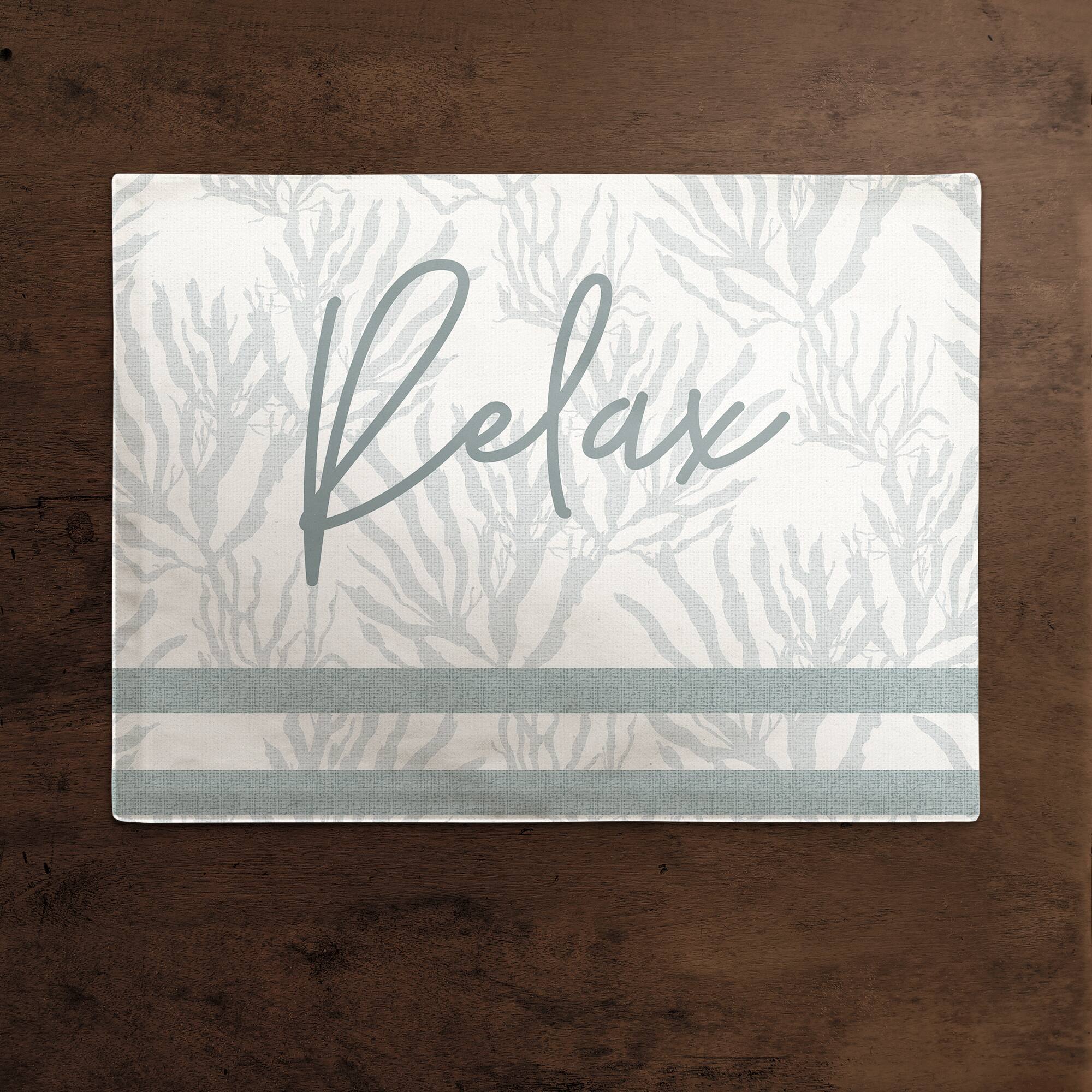 Relax Stripe Cotton Twill Placemat
