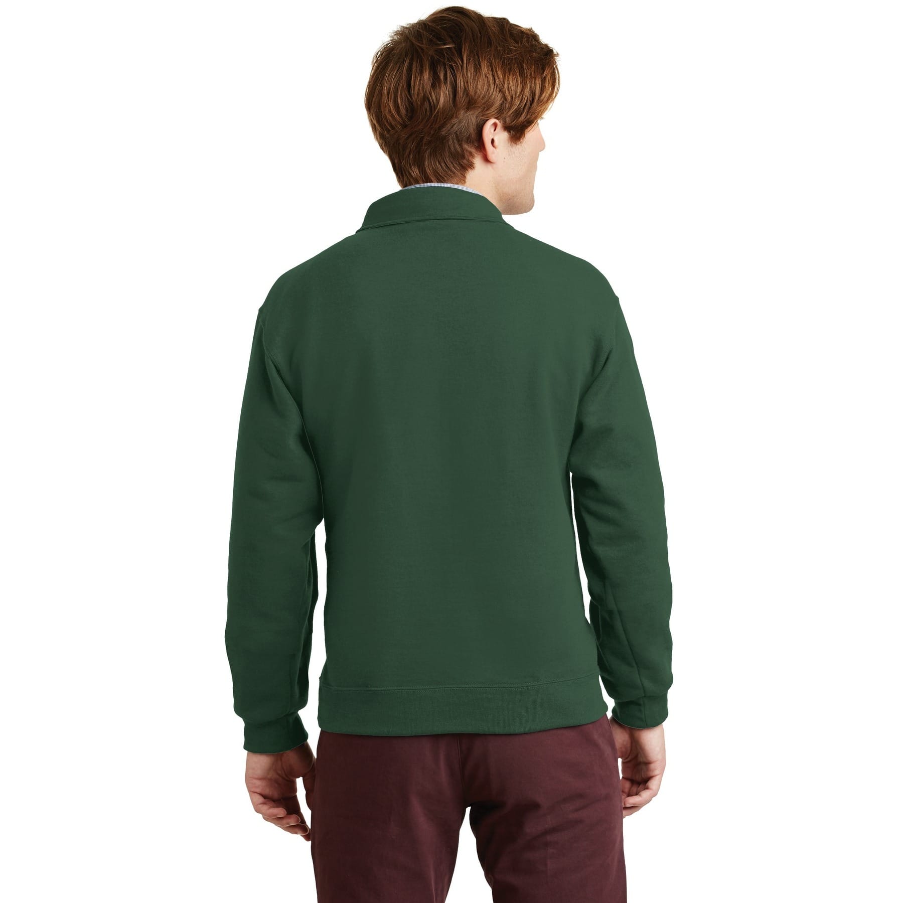 JERZEES® Super Sweats® NuBlend® 1/4 Zip Cadet Collar Sweatshirt
