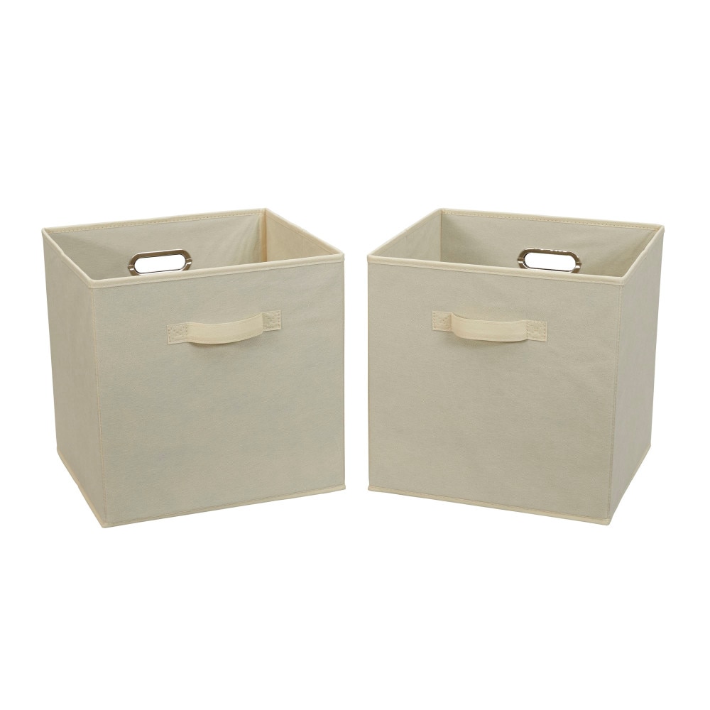 2 Pack Household Essentials 13" Fabric Storage Bins