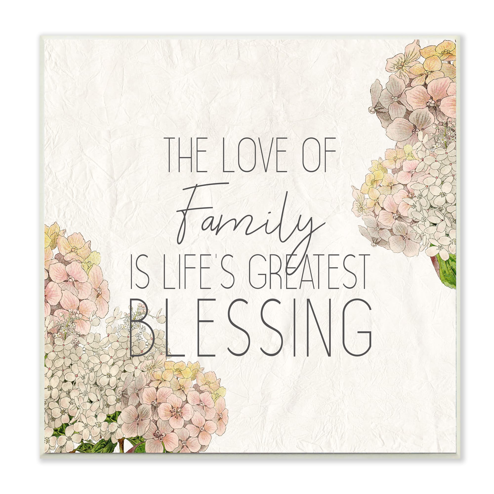 Stupell Industries Love Of Family Religious Wall Plaque