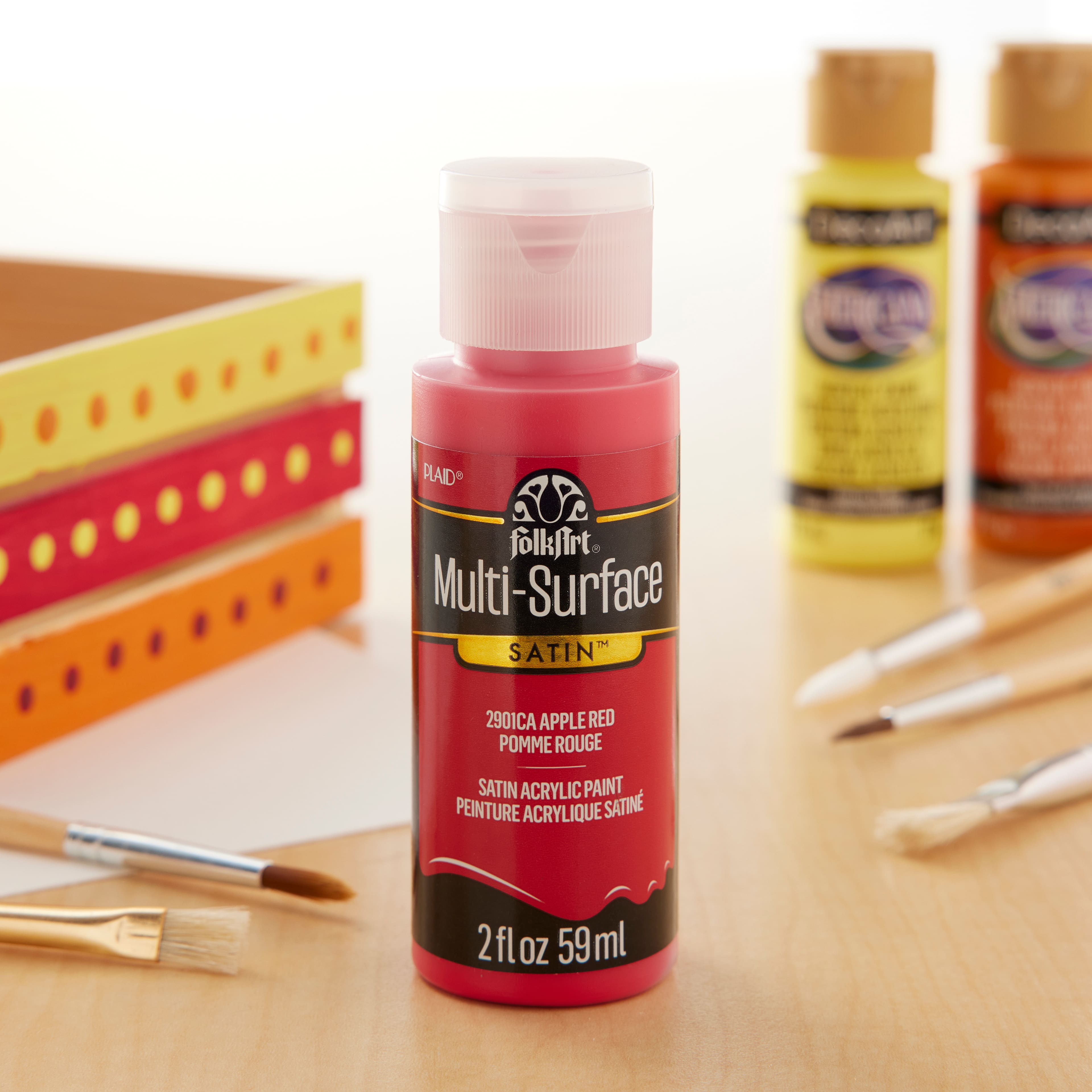 Peinture acrylique satinée multisurface FolkArt, 59 ml