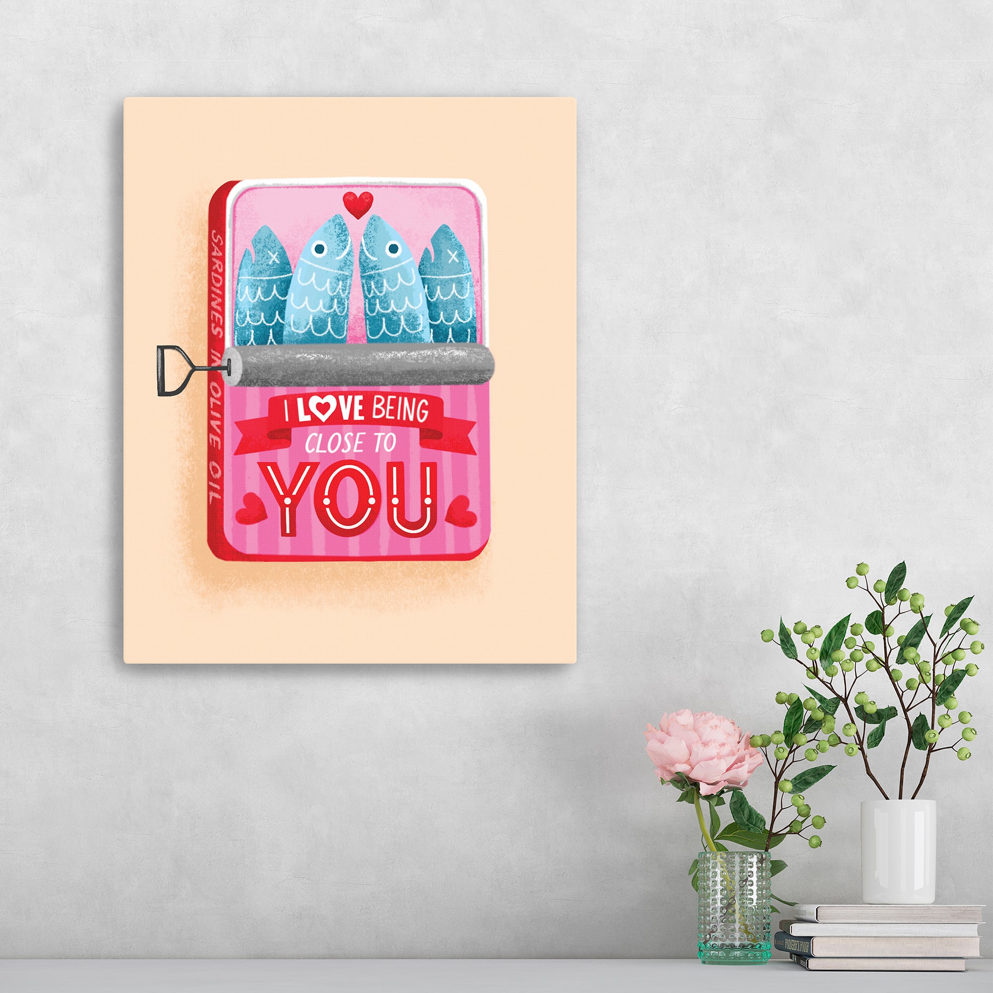 Close To You Canvas Giclée Art