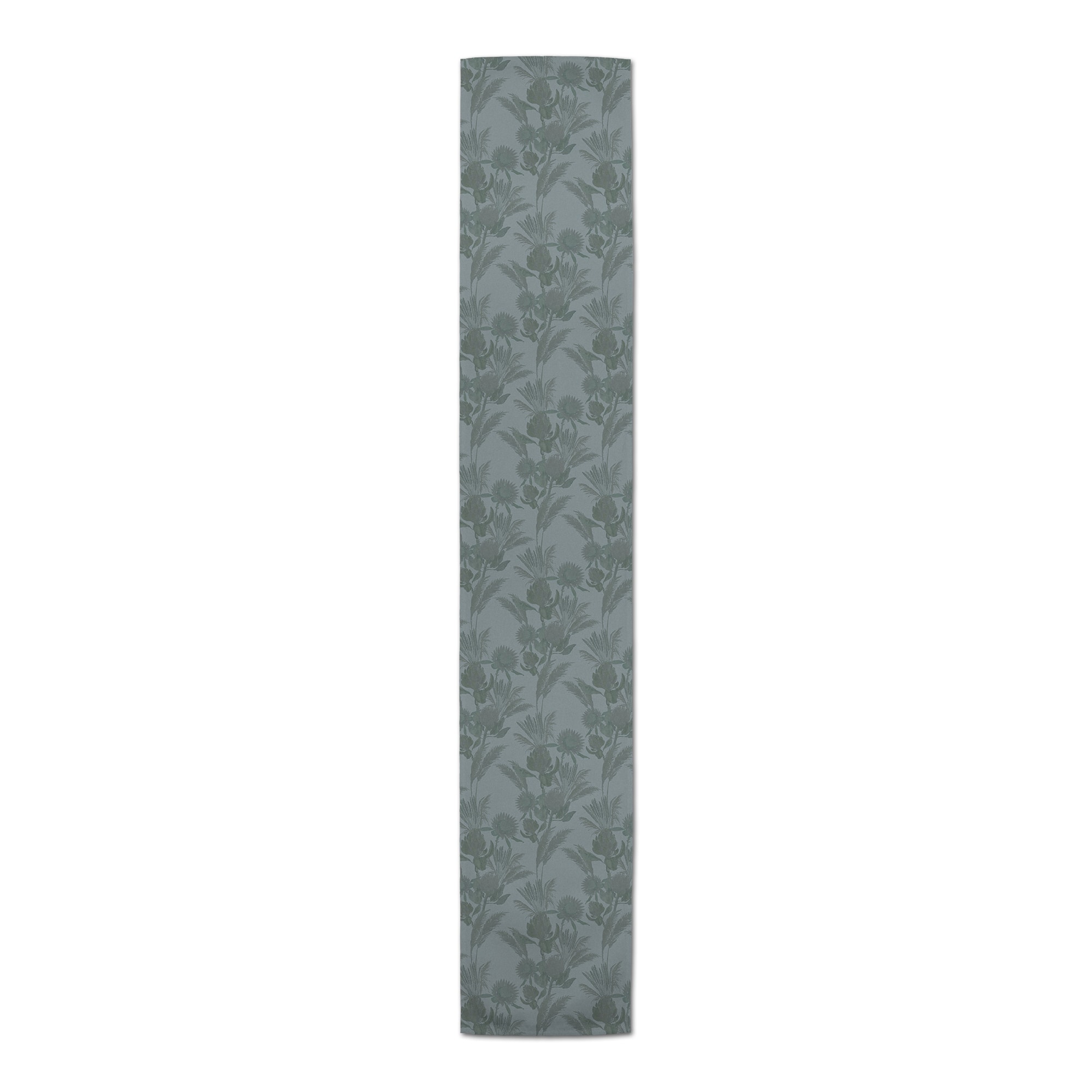 90" Tones Protea Blooms Cotton Twill Runner