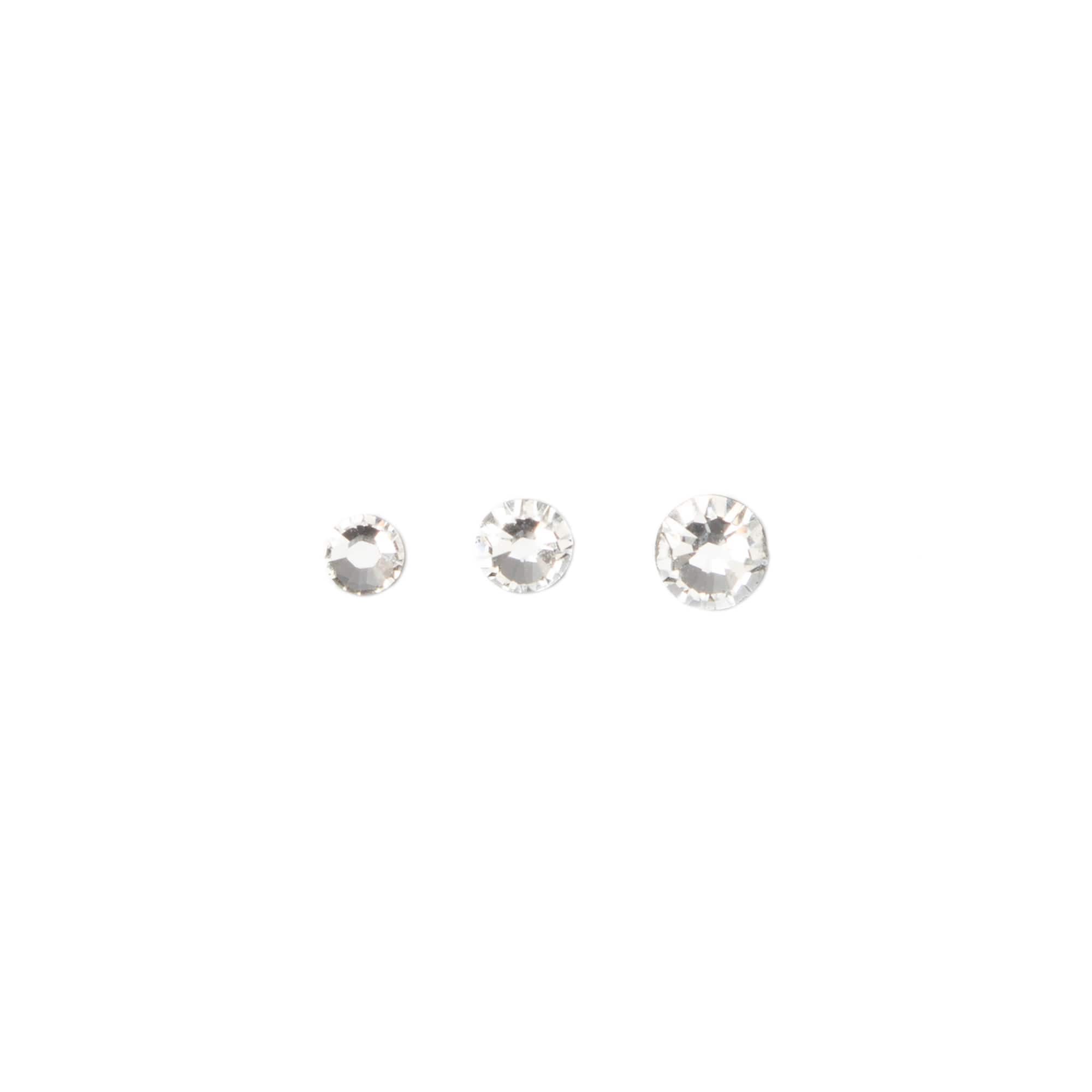 Mixed Round Flatback Austrian Crystals, 90ct. by Bead Landing™