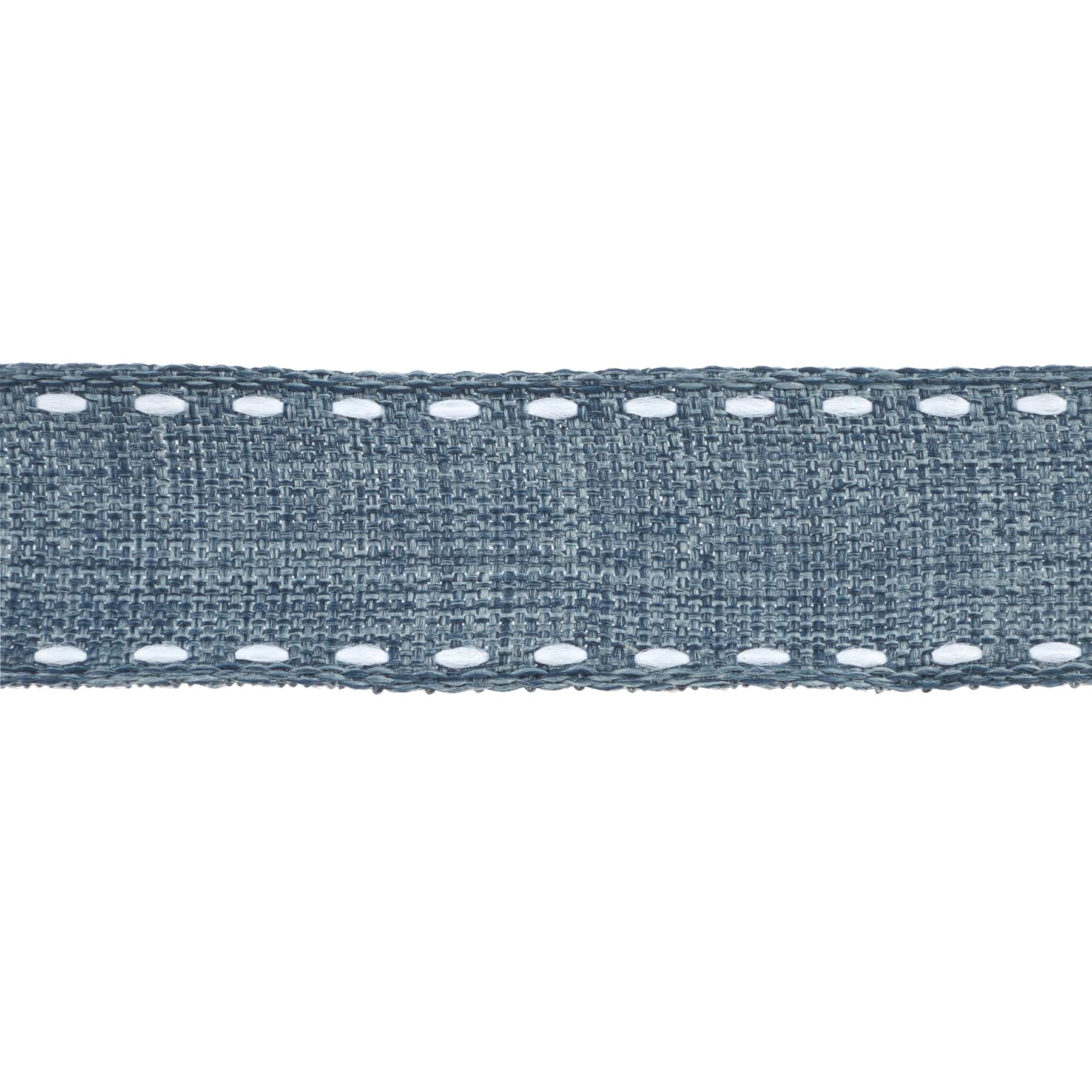 12 Pack: 7/8'' x 2yd. Denim Stitch Ribbon by Celebrate It®
