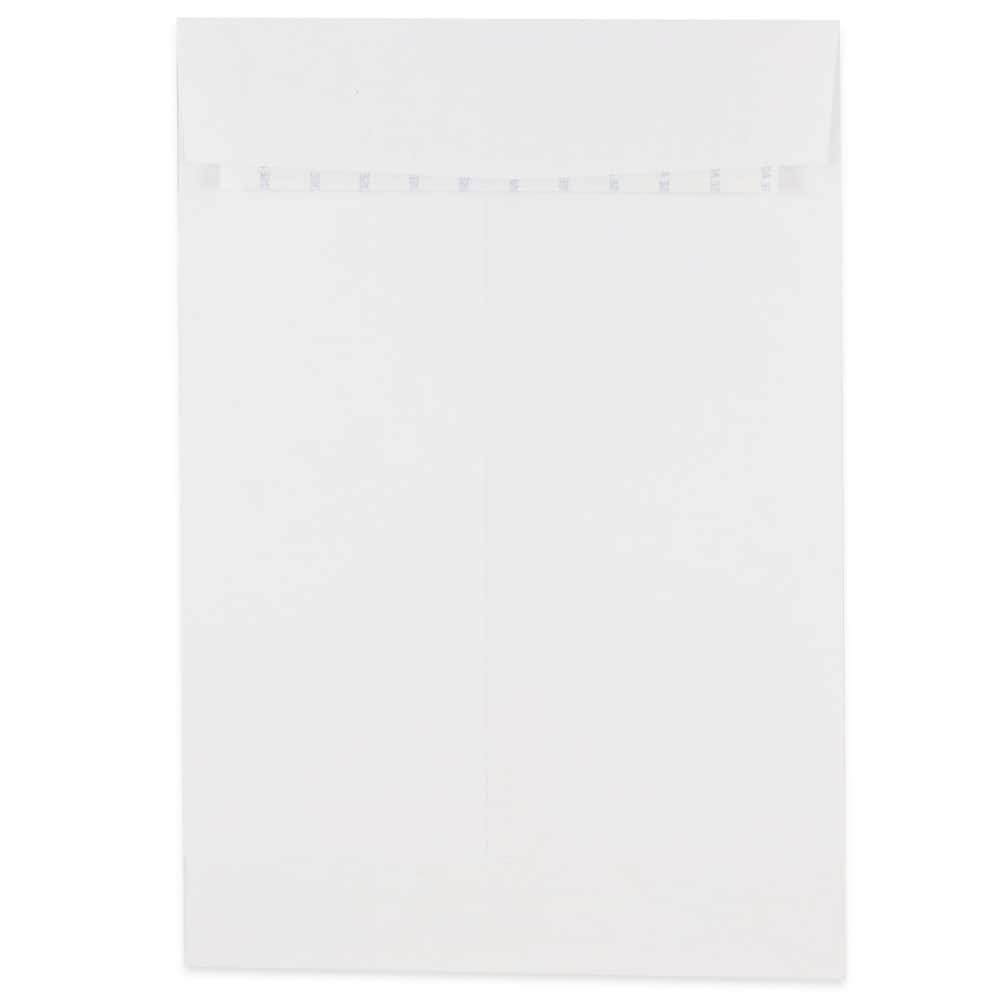 JAM Paper 6.5" x 9.5" White Open End Commercial Envelopes