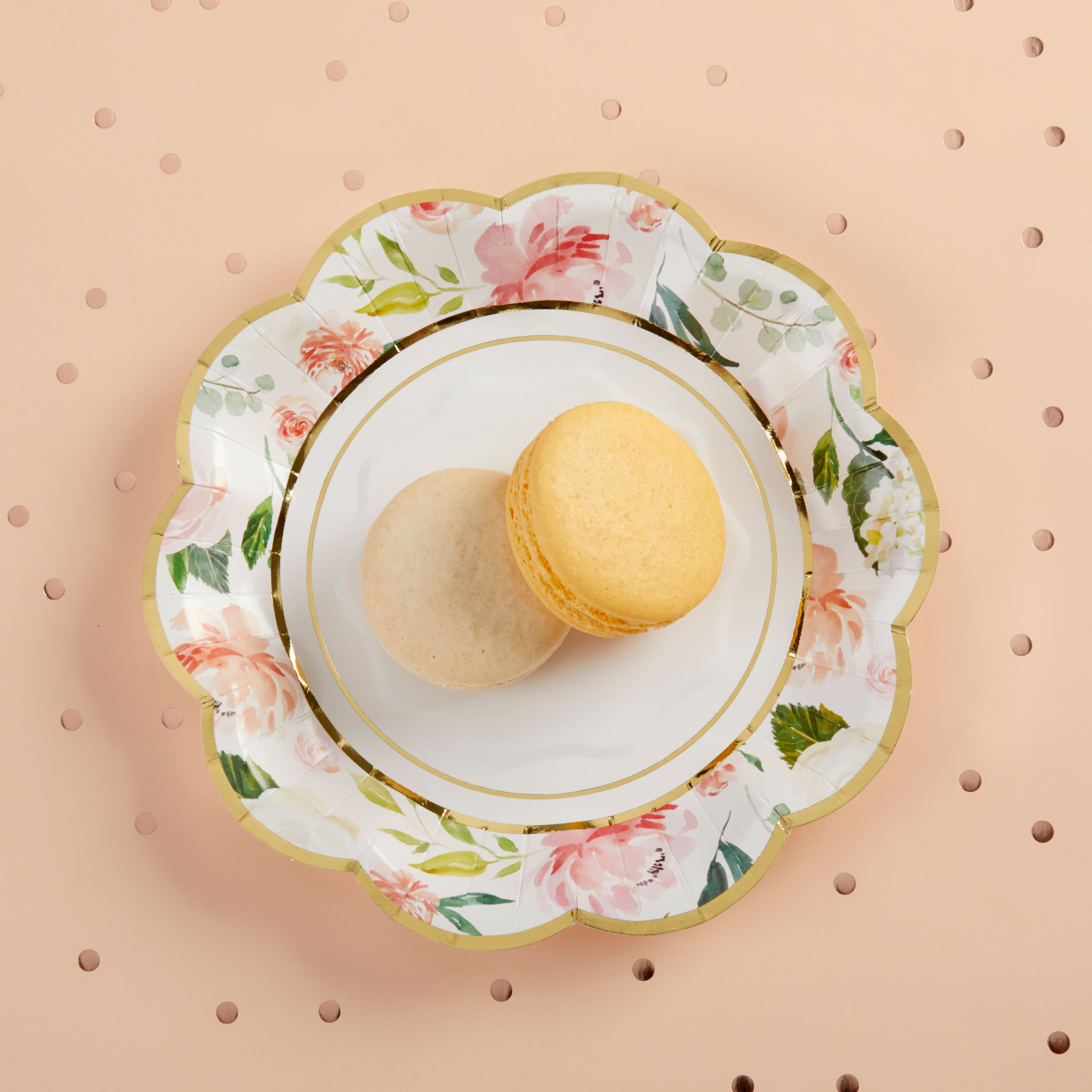 Kate Aspen® 7" Brunch Floral Paper Plates, 32ct.