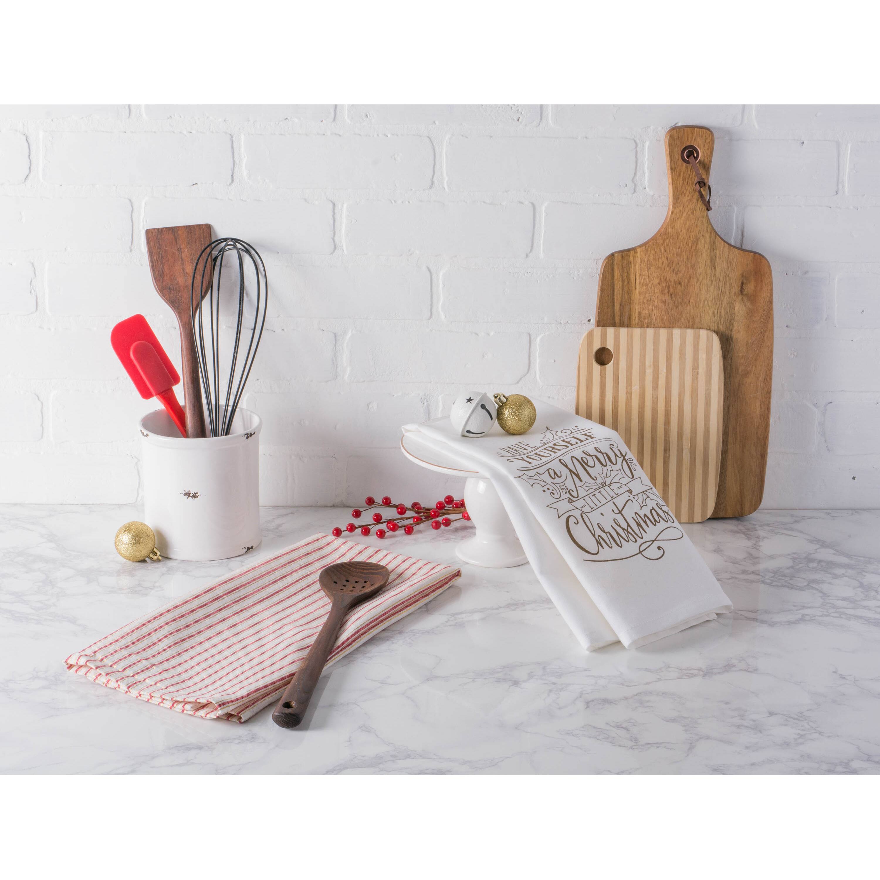 DII® Assorted Merry Little Christmas Dishtowel Set