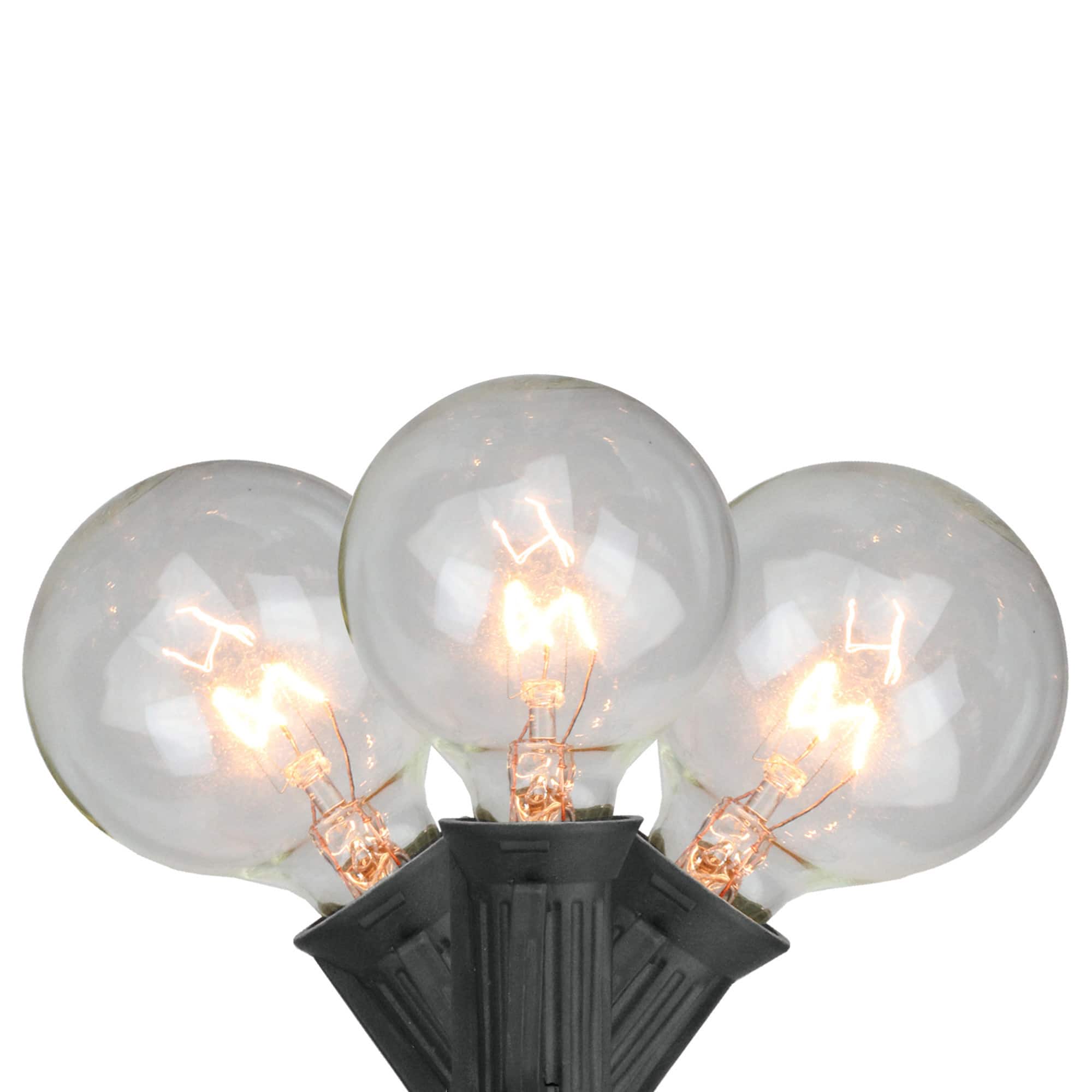 10ct. Clear Globe Patio String Light Set