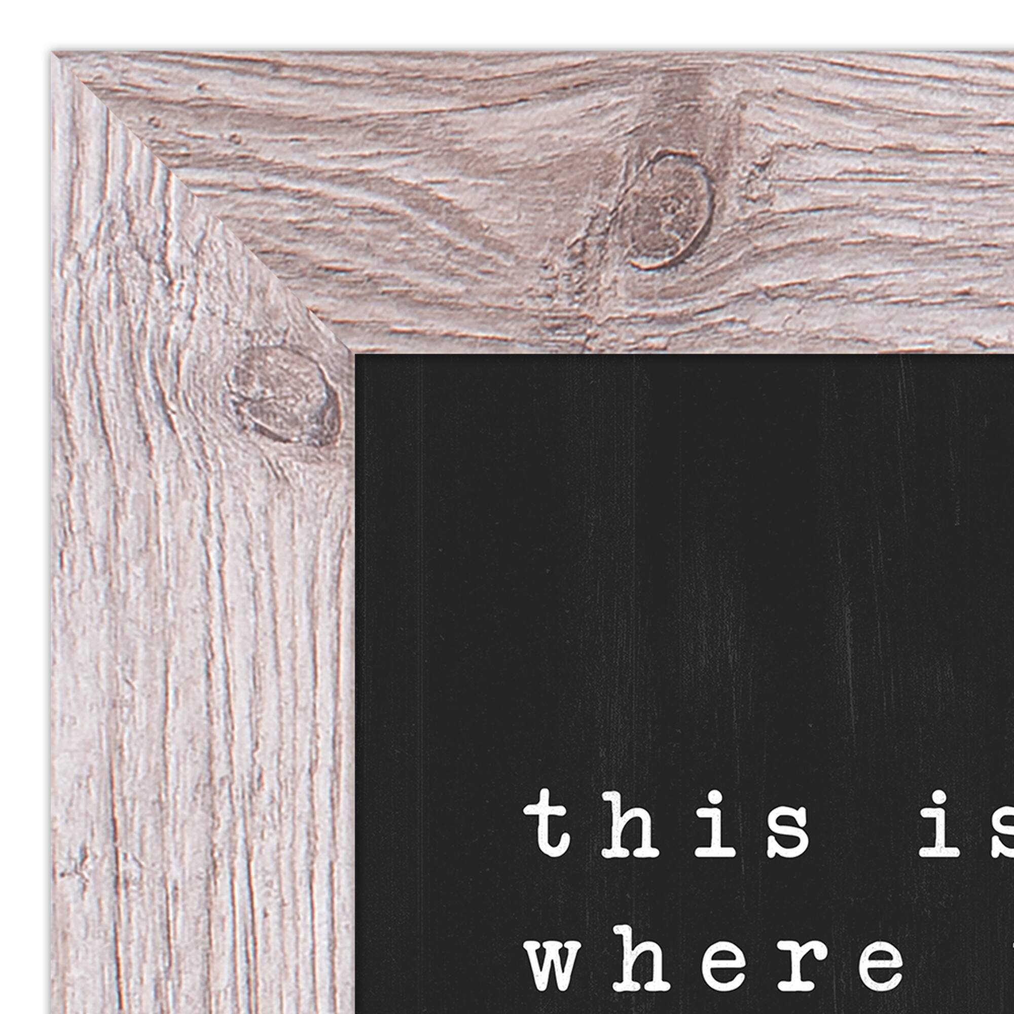 Where We Gather Western Framed Print