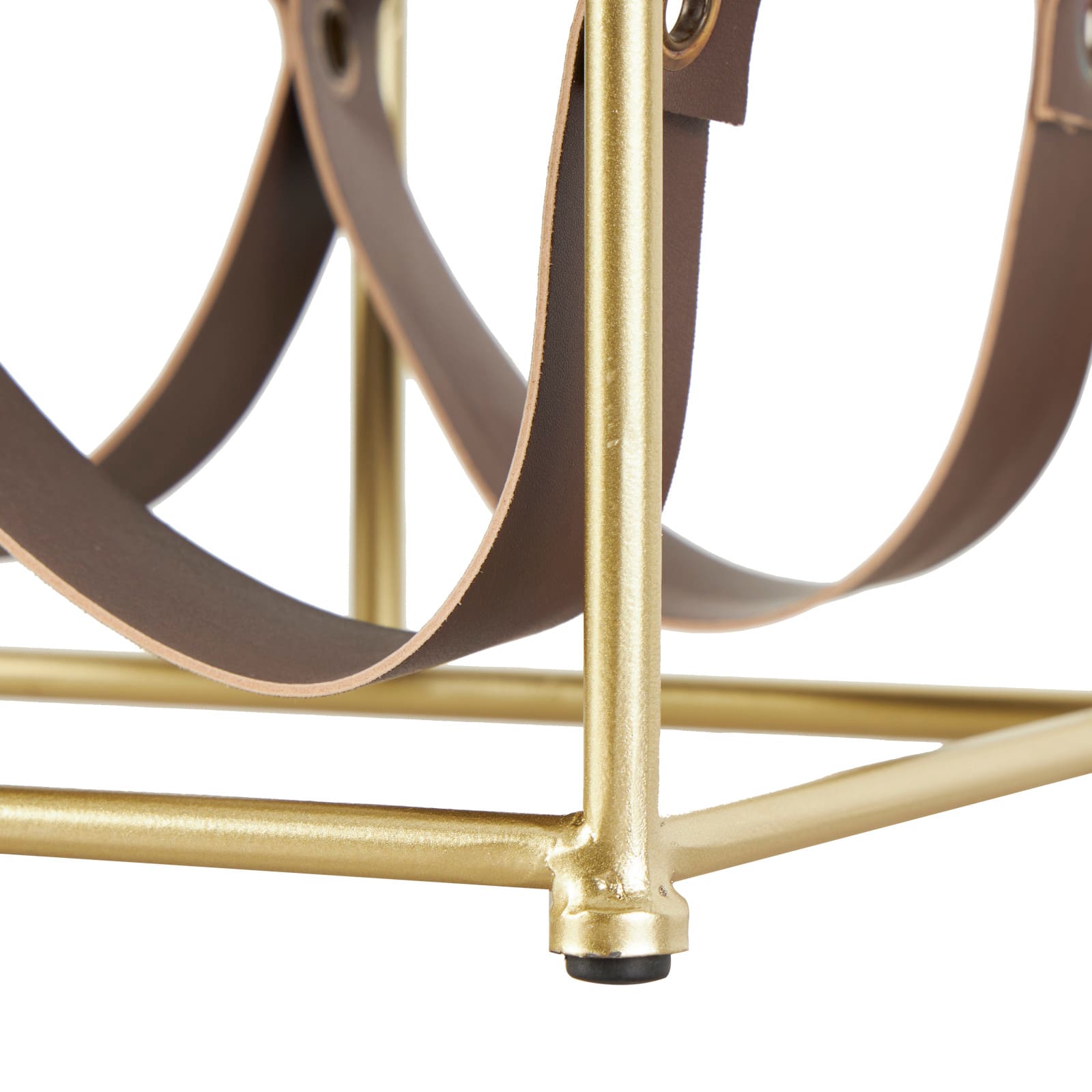 Gold Metal Wine Rack