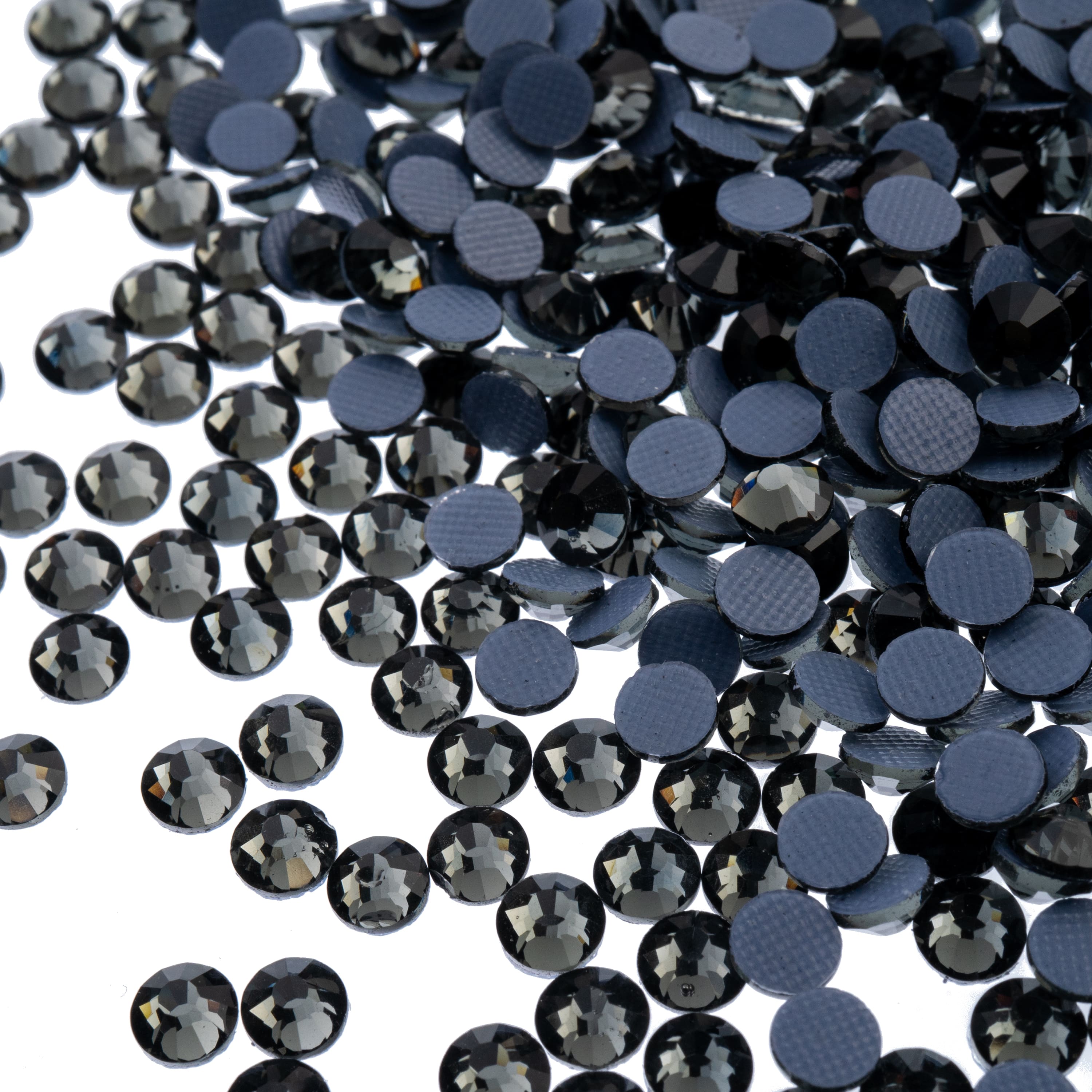 Crystal Lane DIY SS16 Round Glass Hotfix Flatback Rhinestones, 1,440ct.