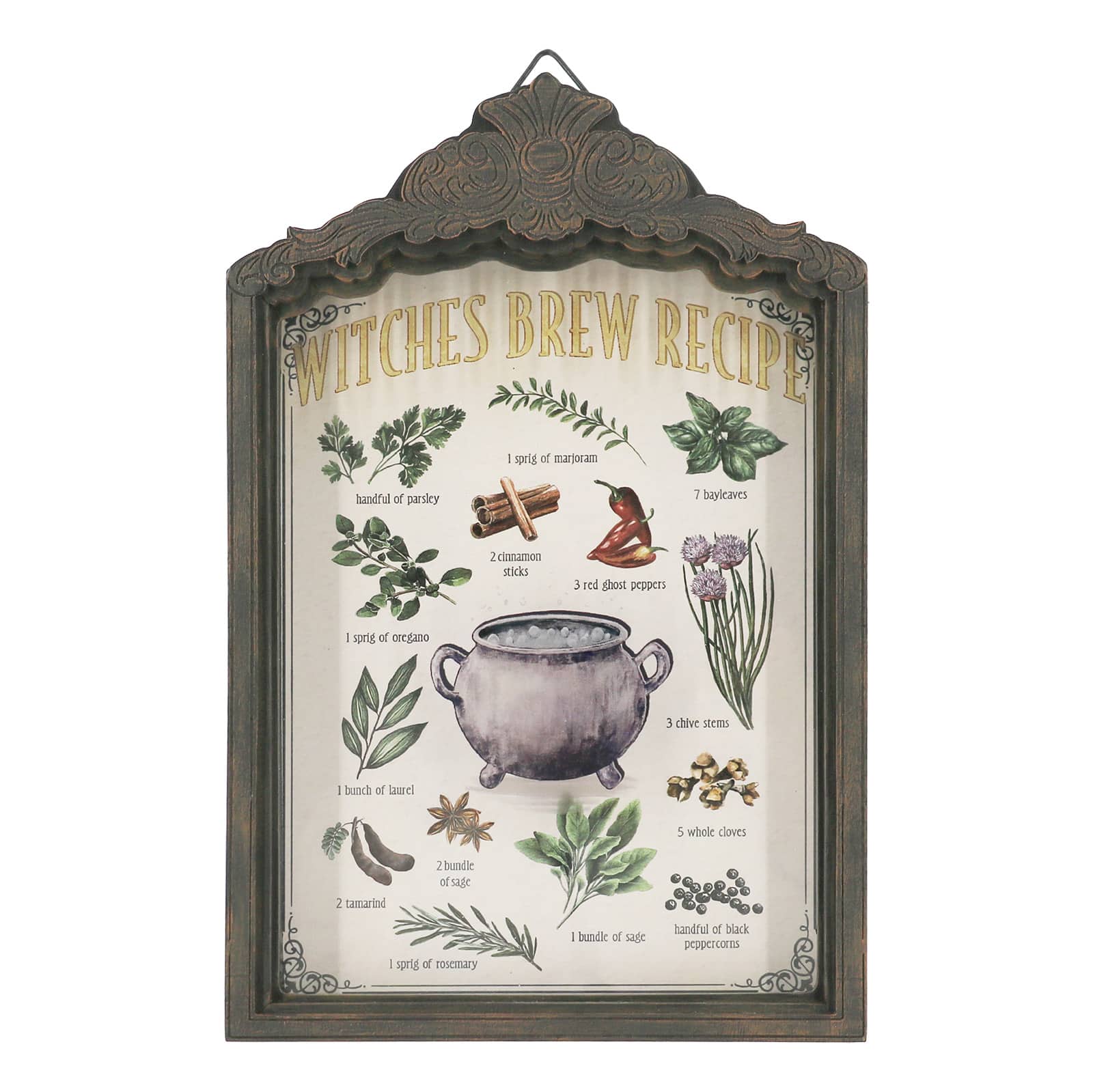10" Witches Brew Recipe Tabletop Sign by Ashland®