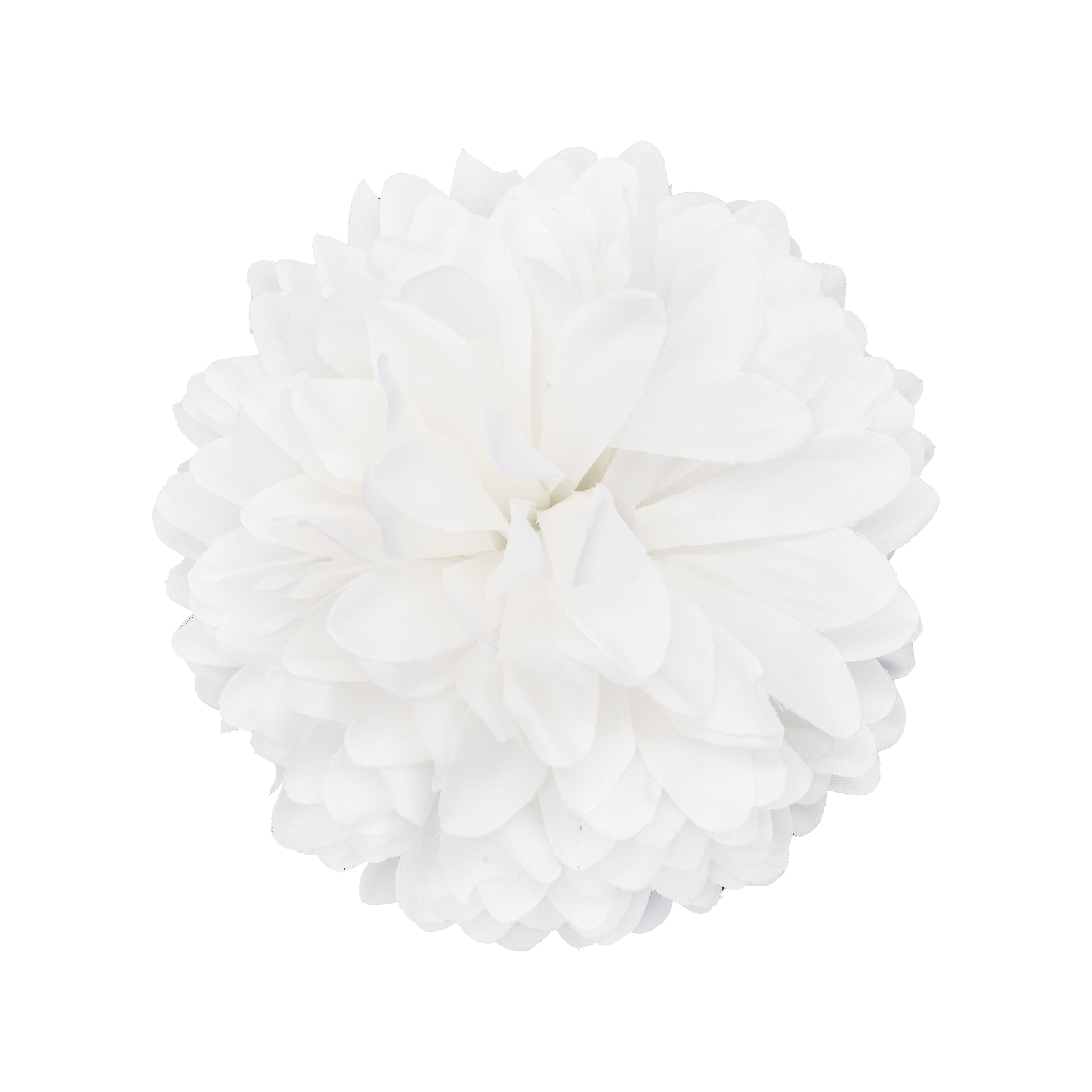 4.5" White Mum Flower by Celebrate It®